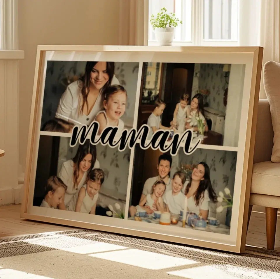 L'Affiche Pour la Meilleure des Mamans : Le Cadeau Qui Fait Fondre Son Cœur Jetaimeparis France