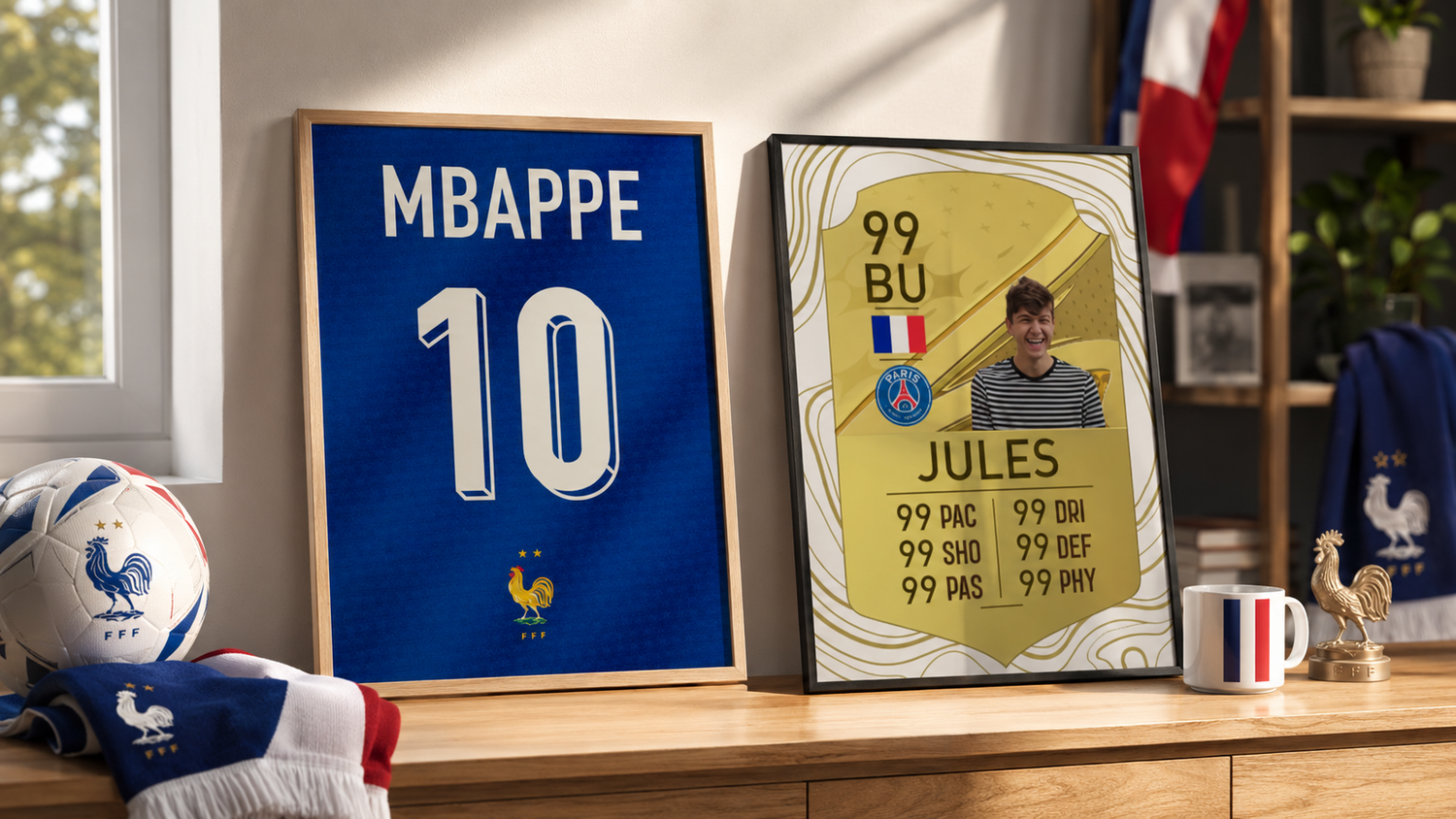 Cadeau personnalisé foot : idées pour un fan de football Jetaimeparis France