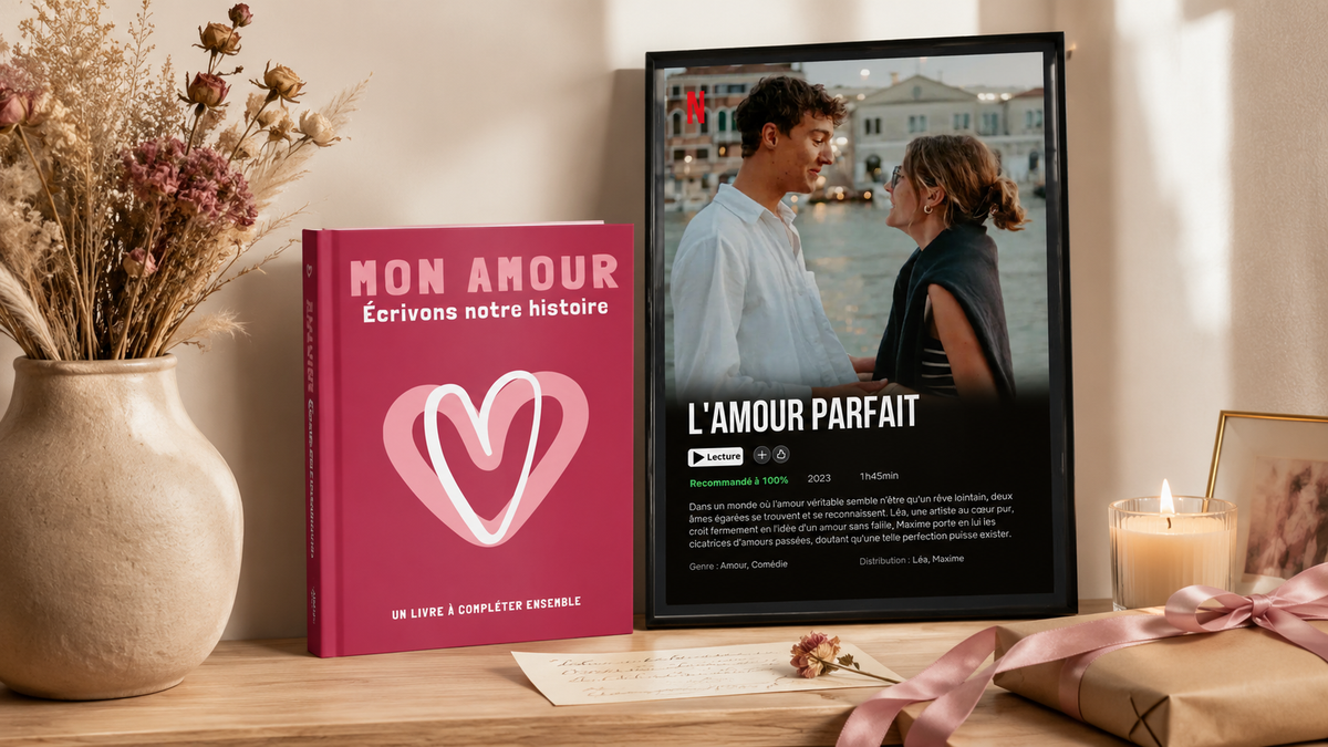 Cadeau personnalisé Saint-Valentin : idées romantiques pour couple Jetaimeparis France