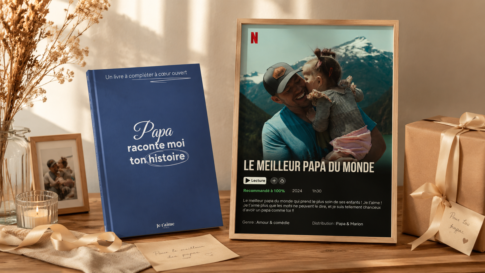 Livre à compléter pour papa : un cadeau de transmission unique Jetaimeparis France