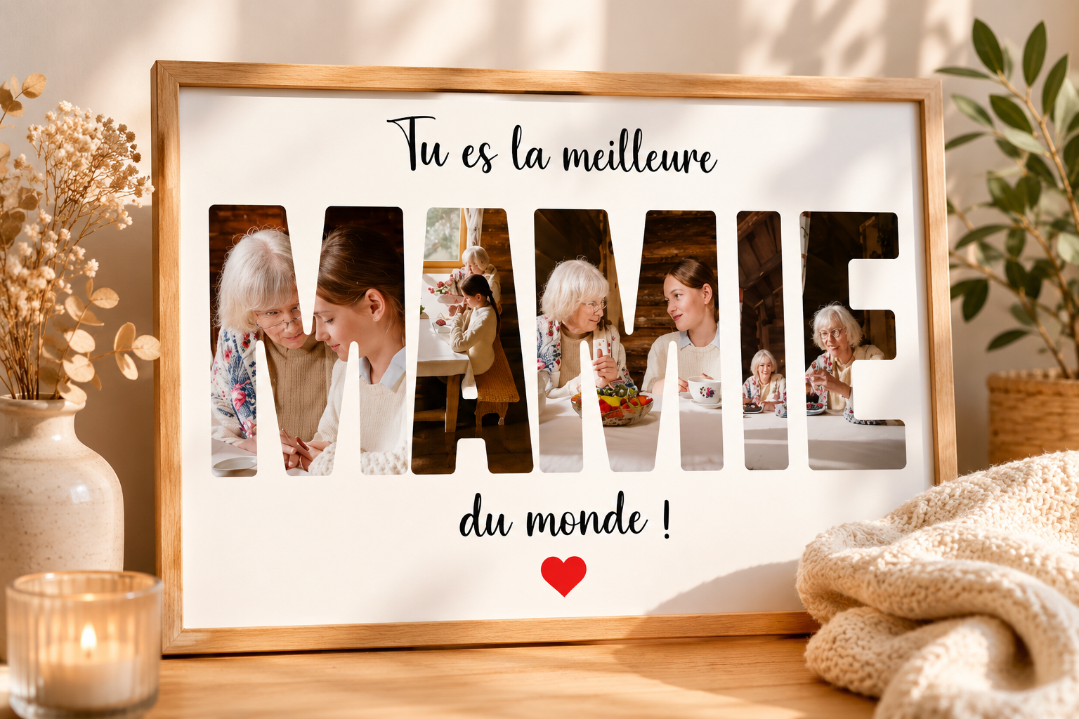 Cadeau personnalisé Mamie : idées tendres et originales Jetaimeparis France
