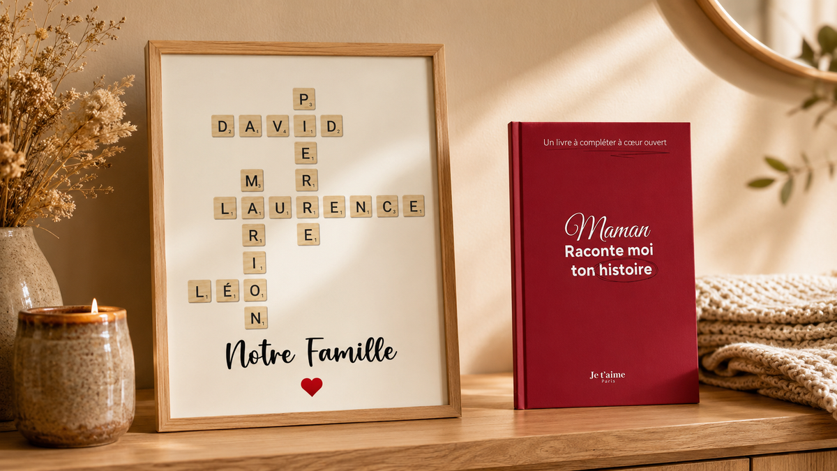 Cadeau personnalisé Noël : idées pour toute la famille Jetaimeparis France