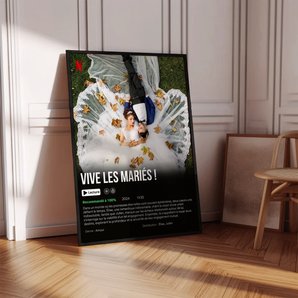 Notre Propre Film (Ed. Mariage) - Affiche personnalisée