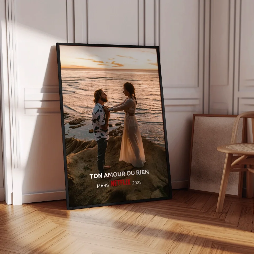 Notre Propre Film (Ed. Minimaliste) - Affiche personnalisée