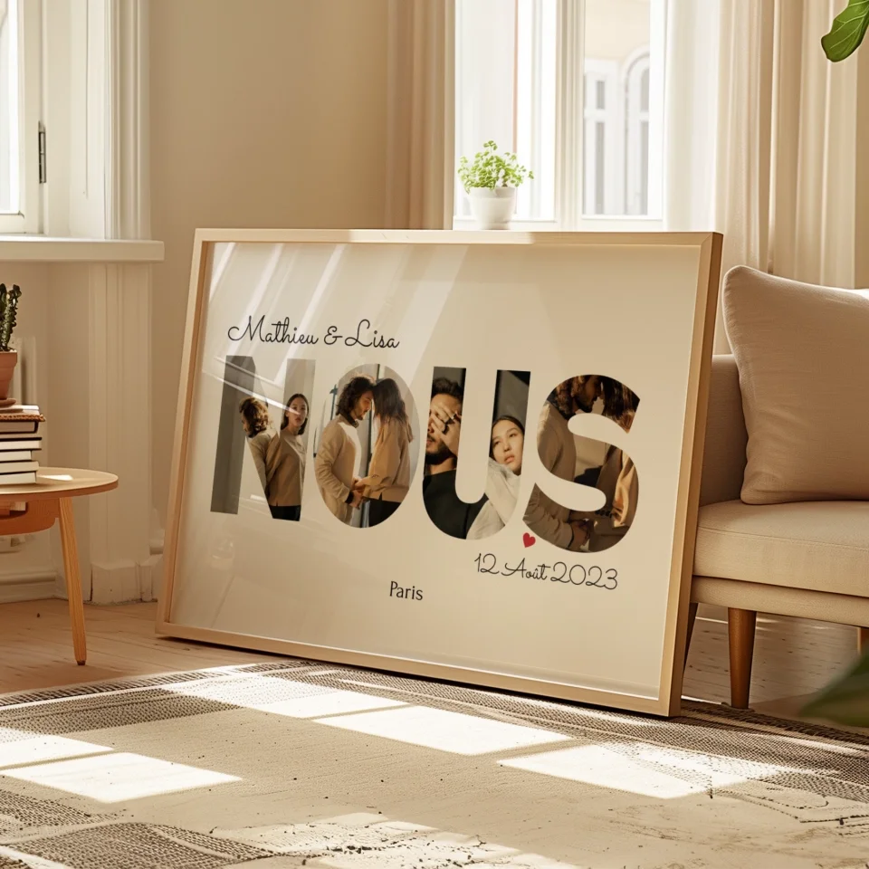 "Nous" - Affiche personnalisée