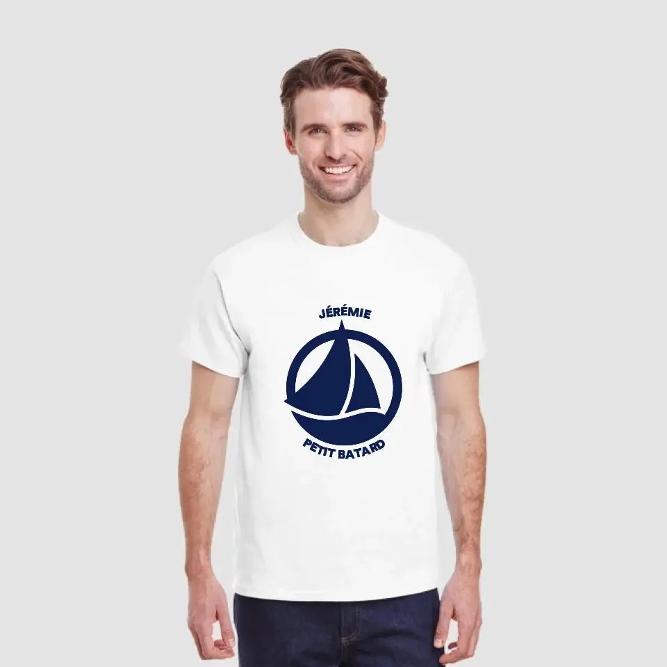 Petit Batard - T-Shirt Personnalisé Tee-Shirt-Blanc-4XL Jetaimeparis France