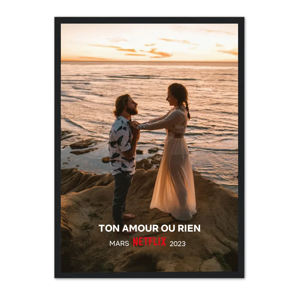 Notre Propre Film (Ed. Minimaliste) - Affiche personnalisée