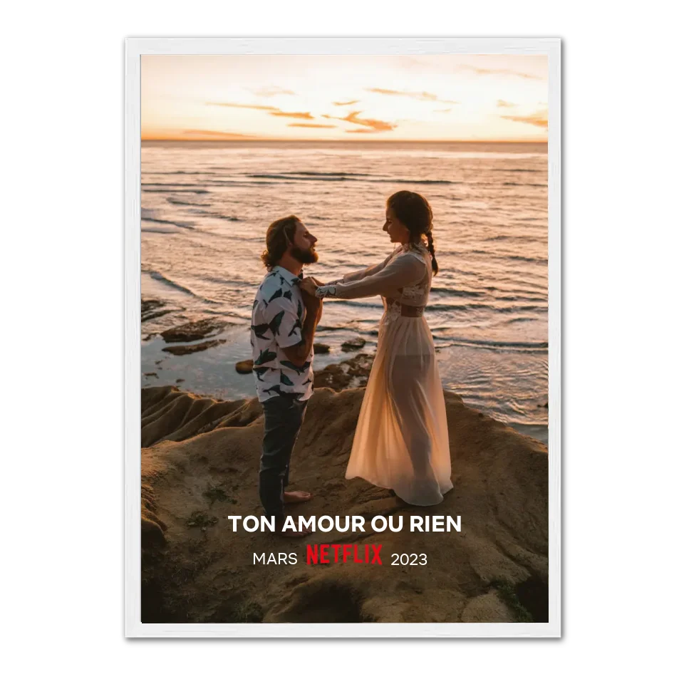 Notre Propre Film (Ed. Minimaliste) - Affiche personnalisée