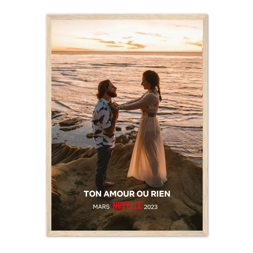 Notre Propre Film (Ed. Minimaliste) - Affiche personnalisée