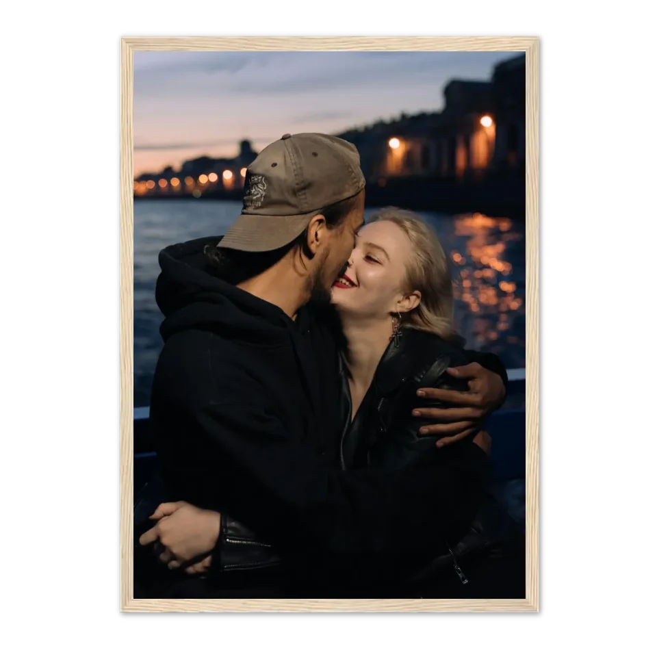 Affiche photo personnalisée Jetaimeparis France