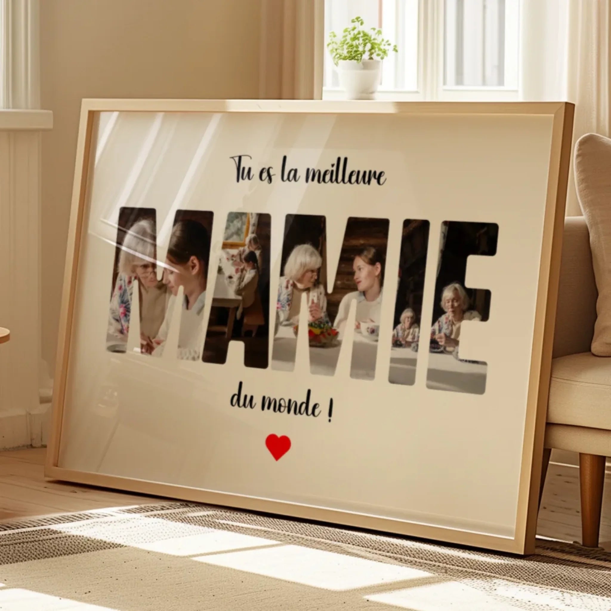 La meilleure Mamie - Affiche personnalisée