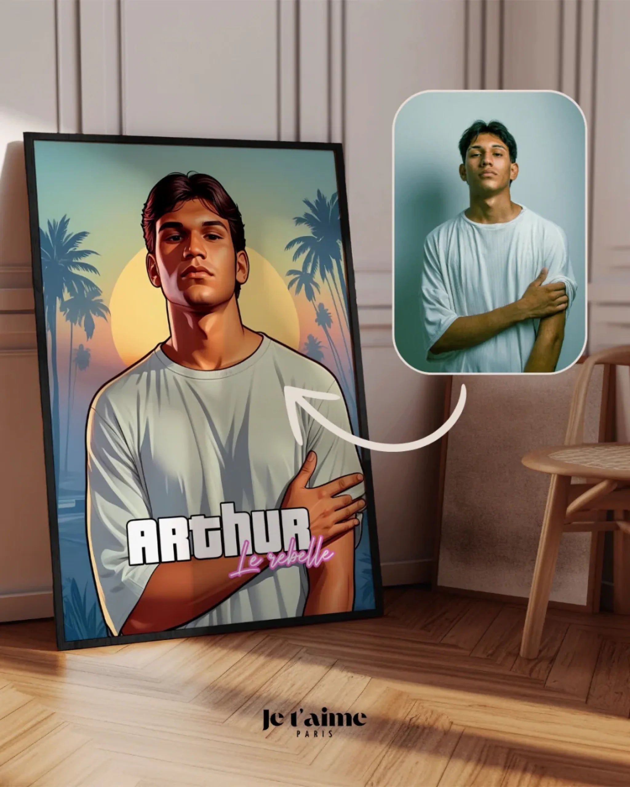 GTA Style - Affiche personnalisée