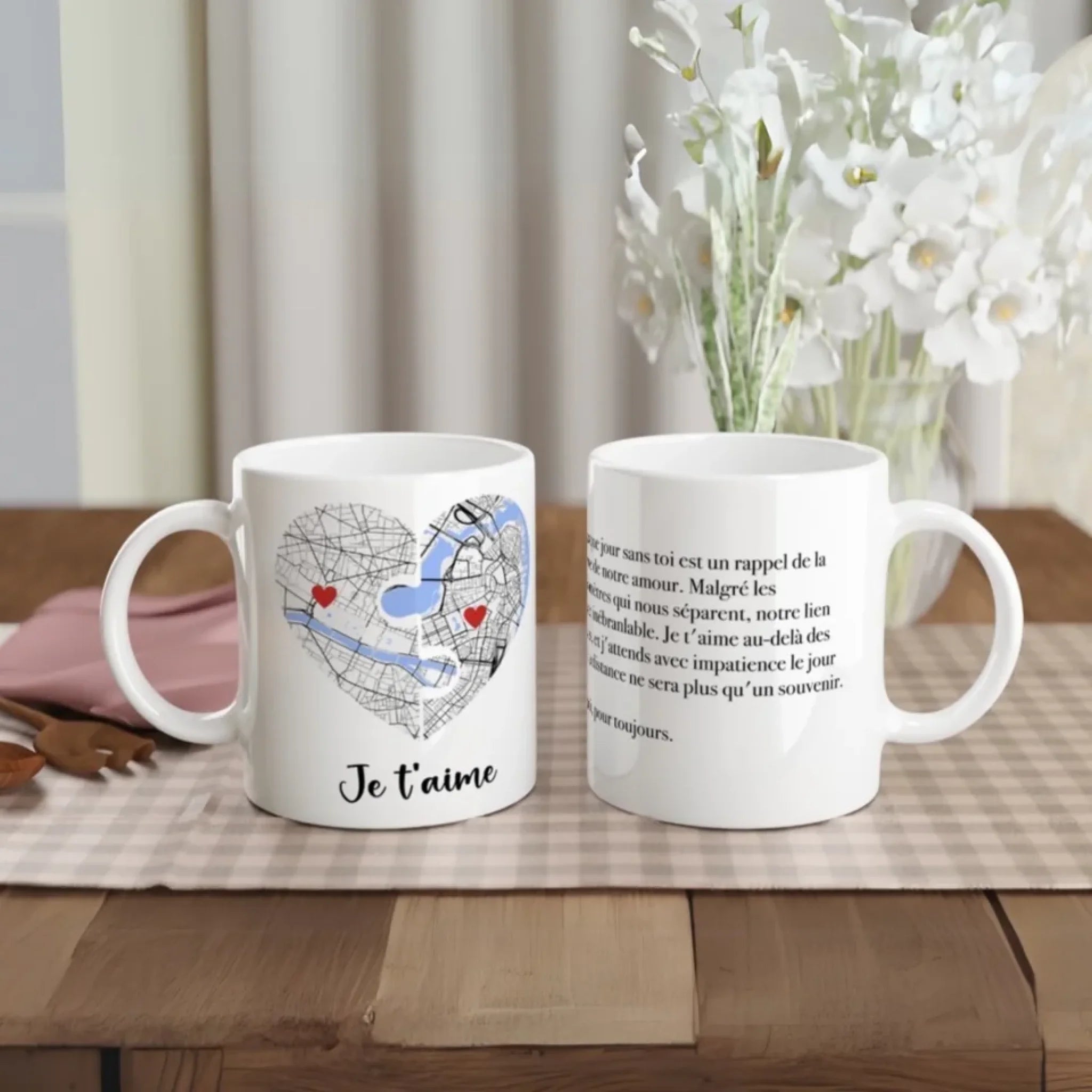 Mug Personnalisé - Relation à Distance