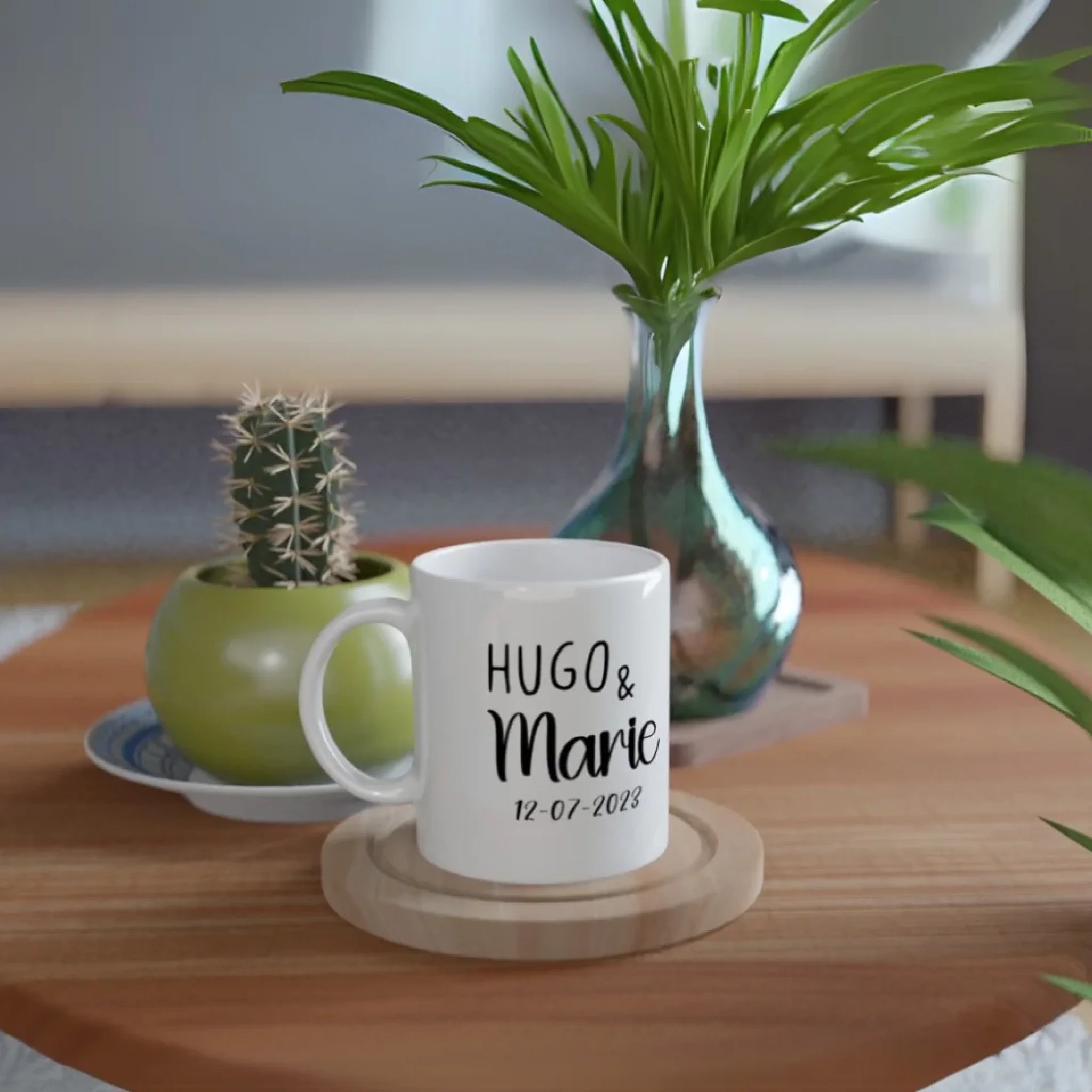 Mug Personnalisé - Illustration Couple