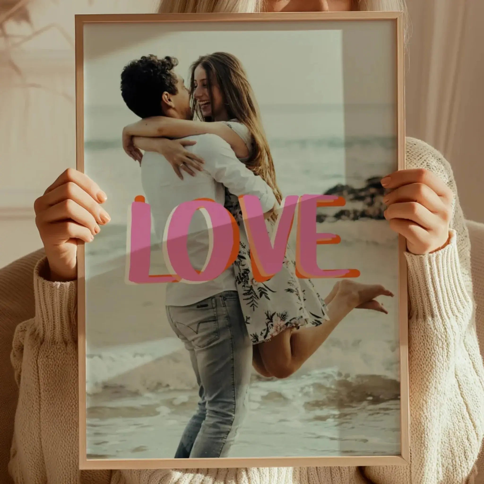 Écriture "LOVE" - Affiche Personnalisée Product vendor