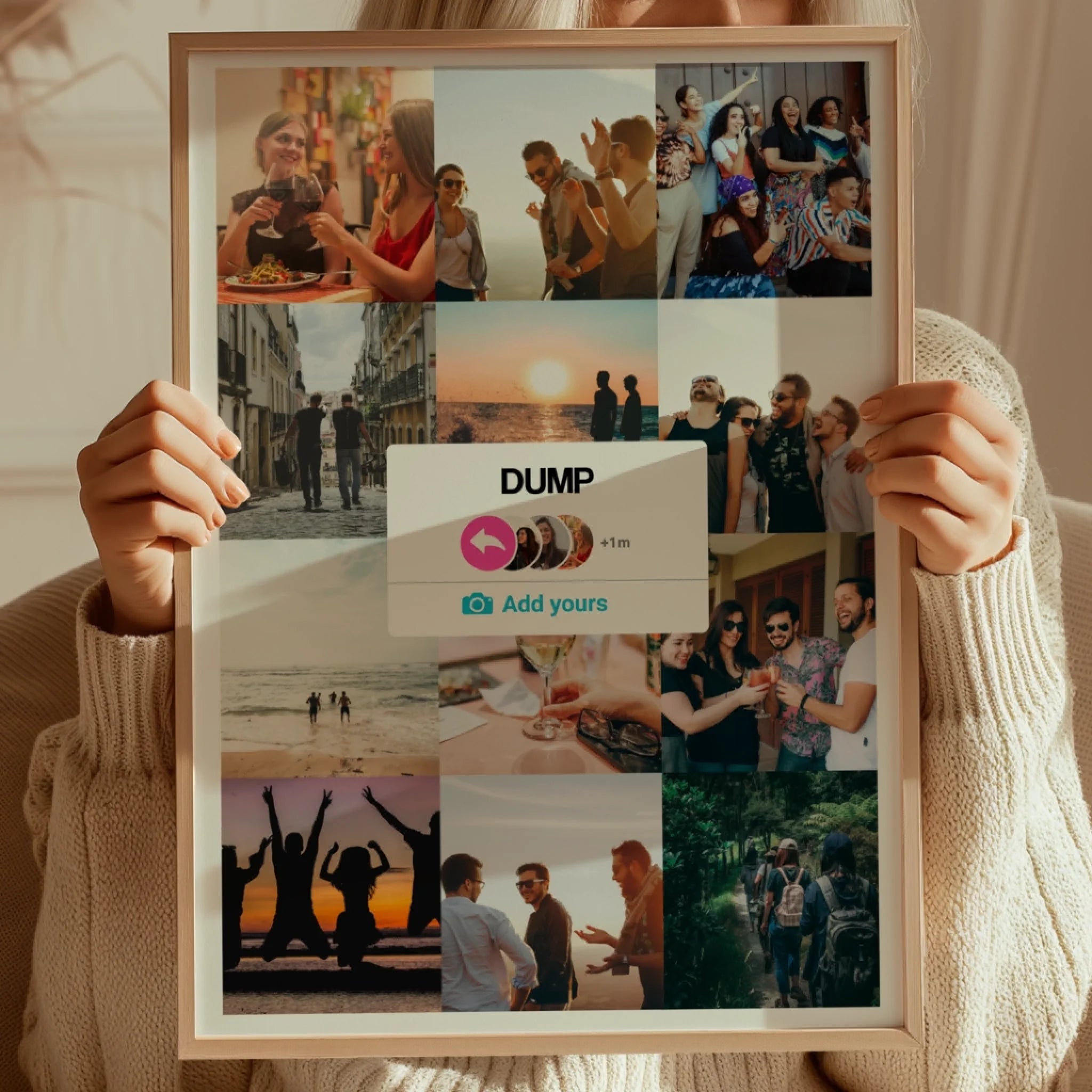 DUMP Instagram - Affiche personnalisée