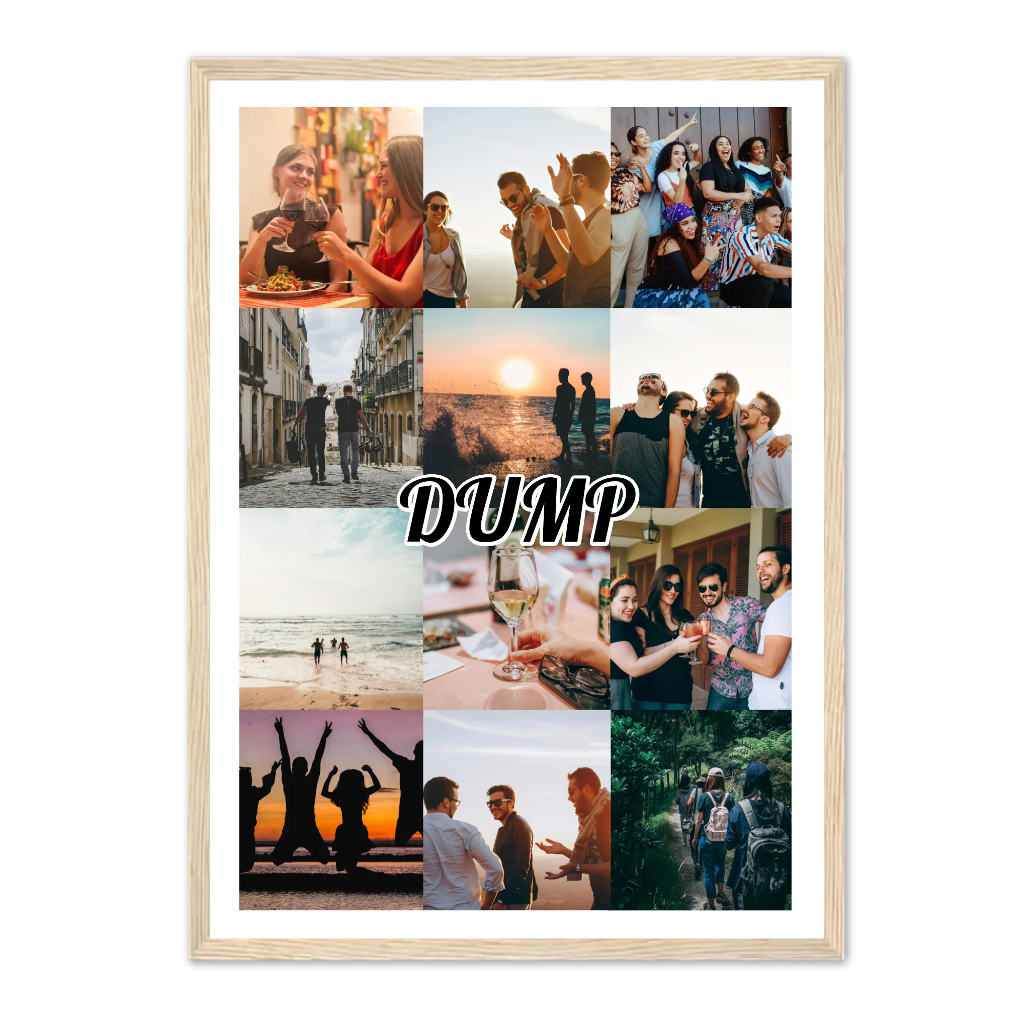 DUMP - Affiche personnalisée