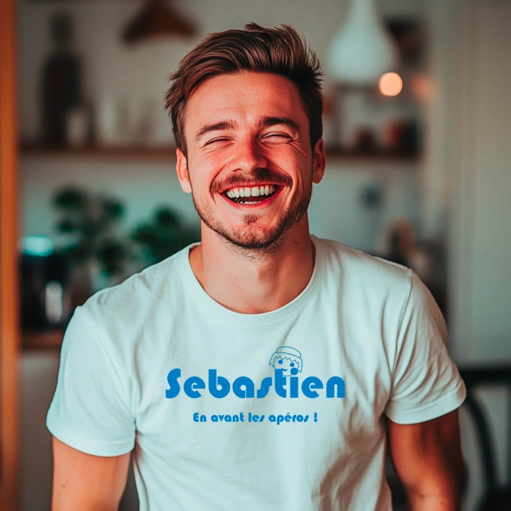 T-Shirt "En avant l'apéro"