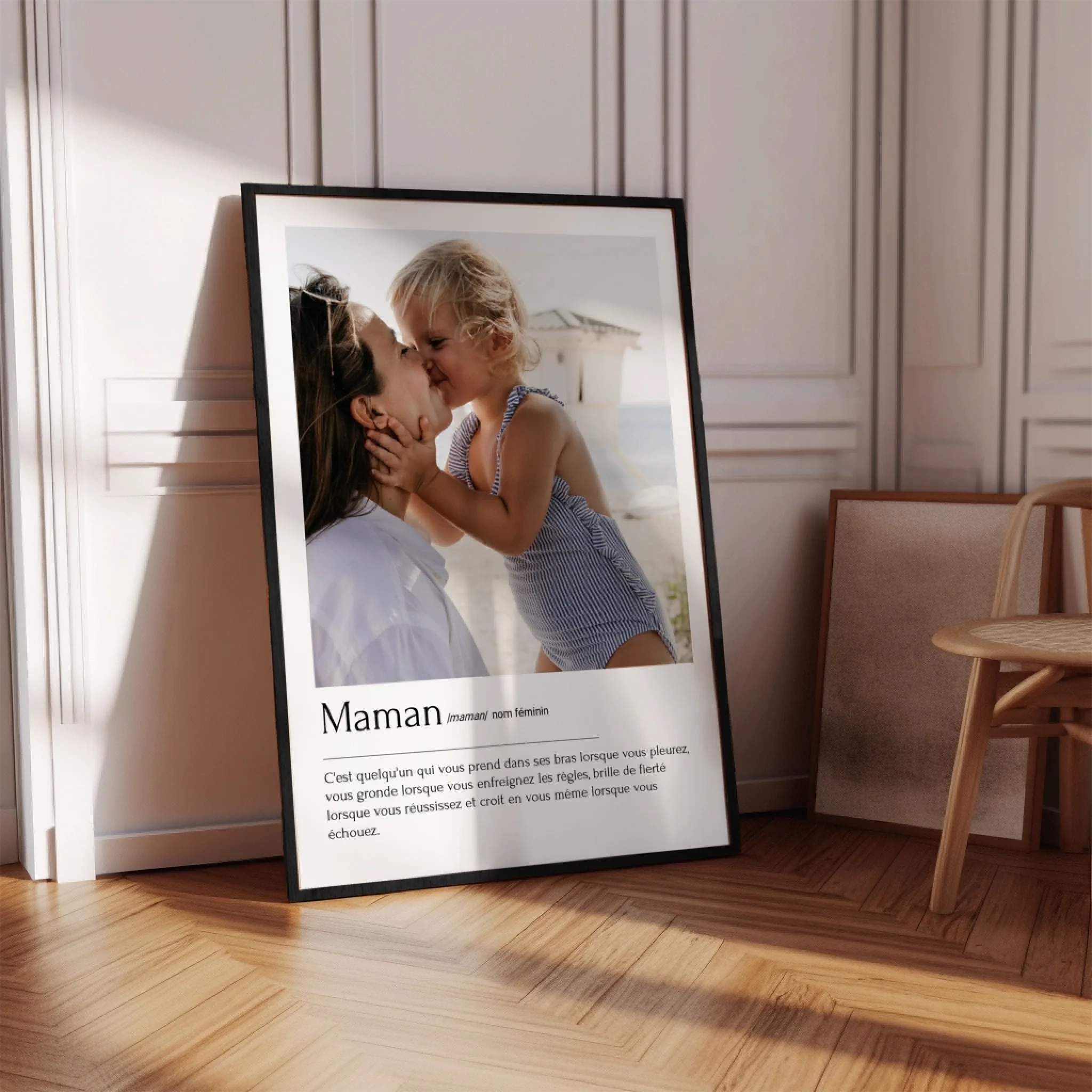 Définition Maman - Affiche personnalisée
