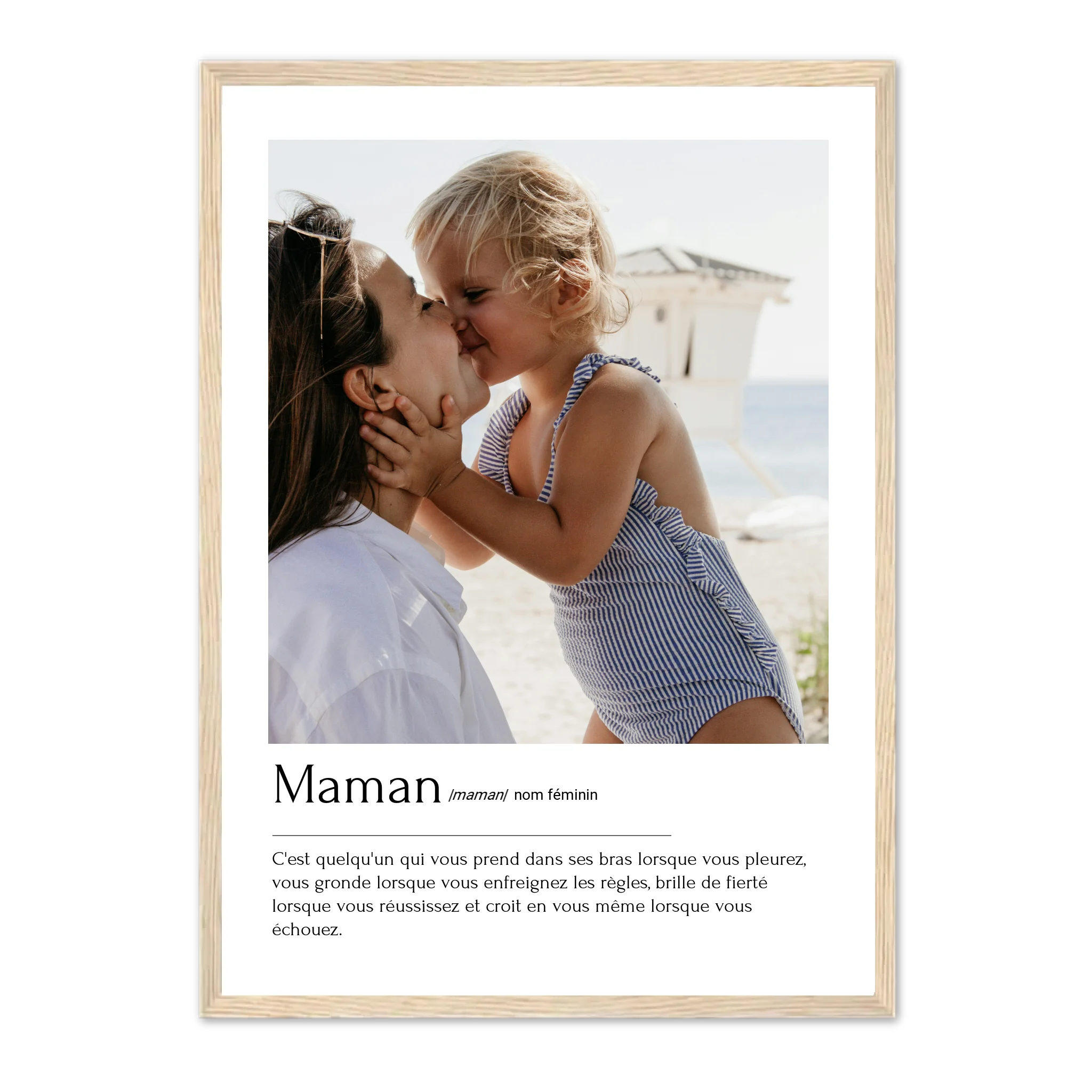 Définition Maman - Affiche personnalisée