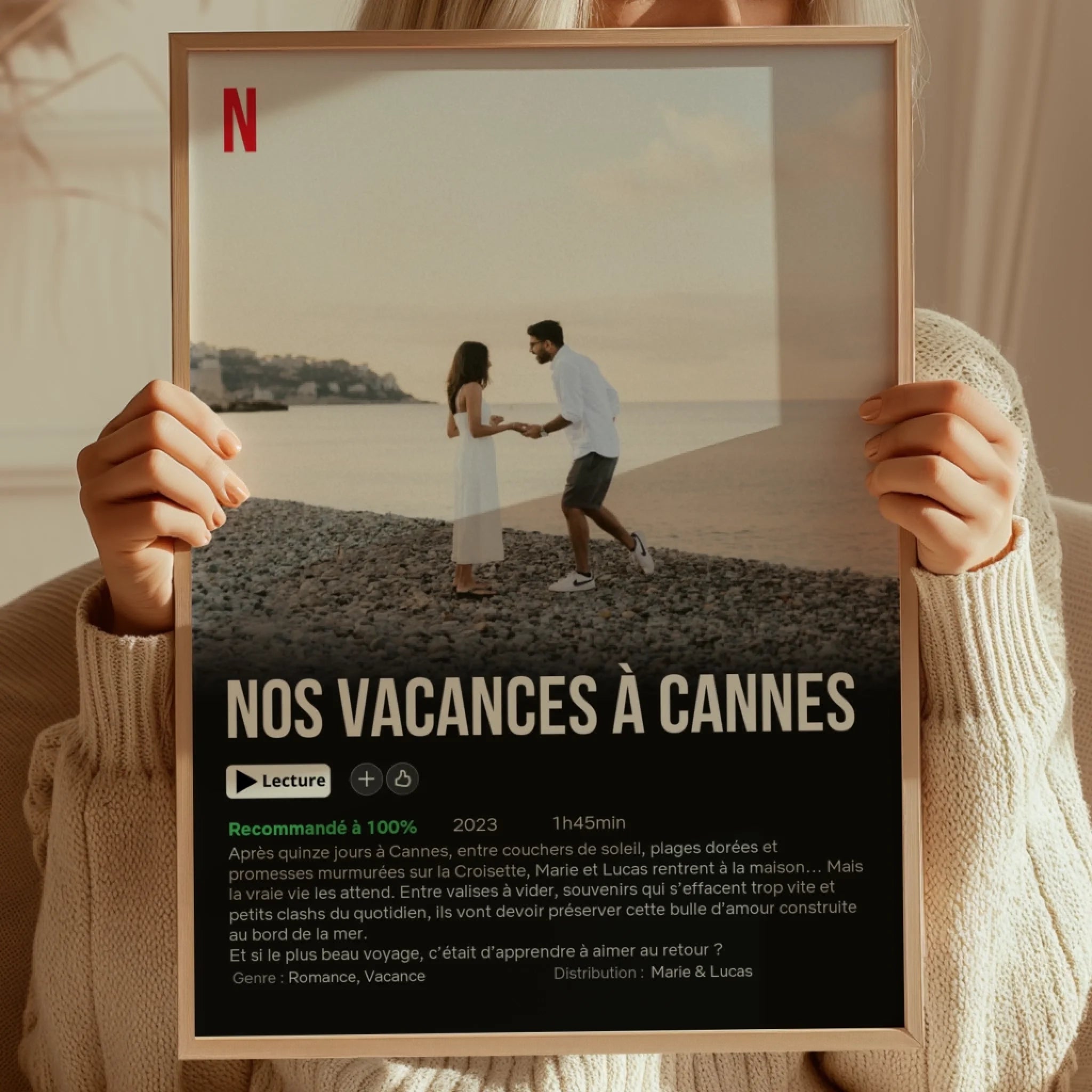 Nos Vacances - Affiche de Film - Affiche personnalisée