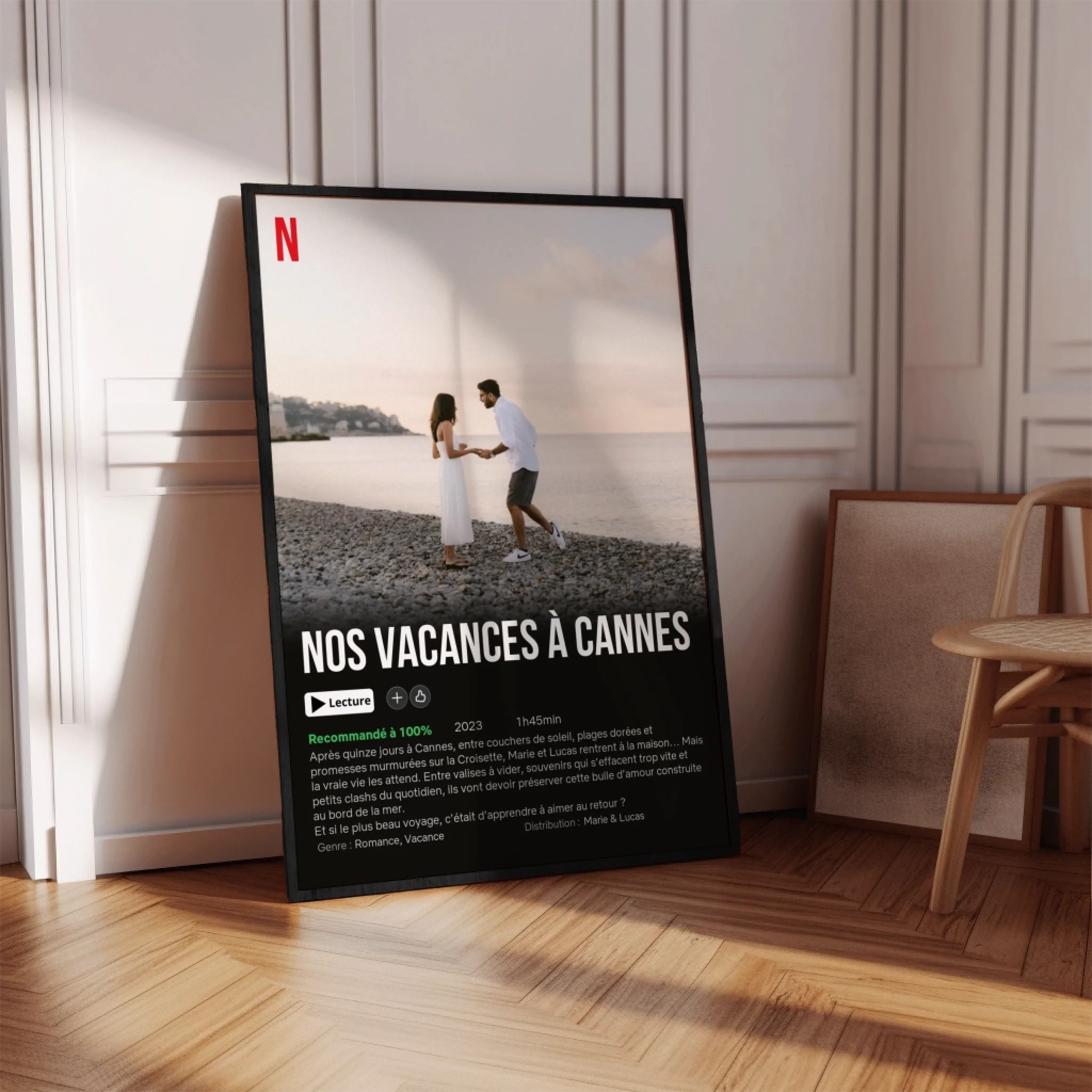 Nos Vacances - Affiche de Film - Affiche personnalisée