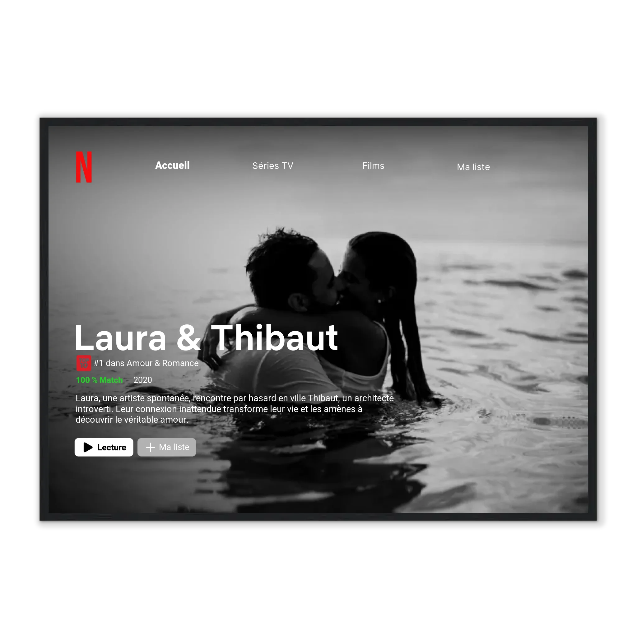 Notre Propre Film Horizontal - Affiche personnalisée