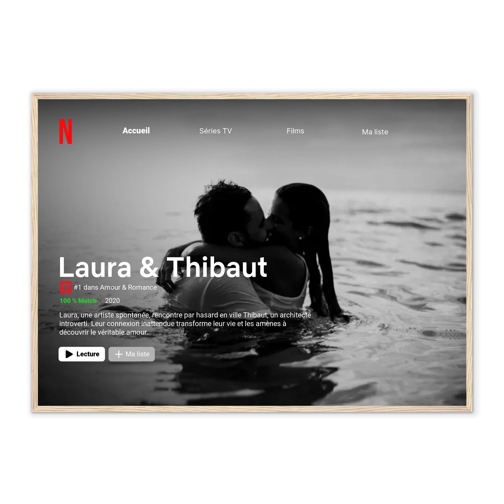 Notre Propre Film Horizontal - Affiche personnalisée