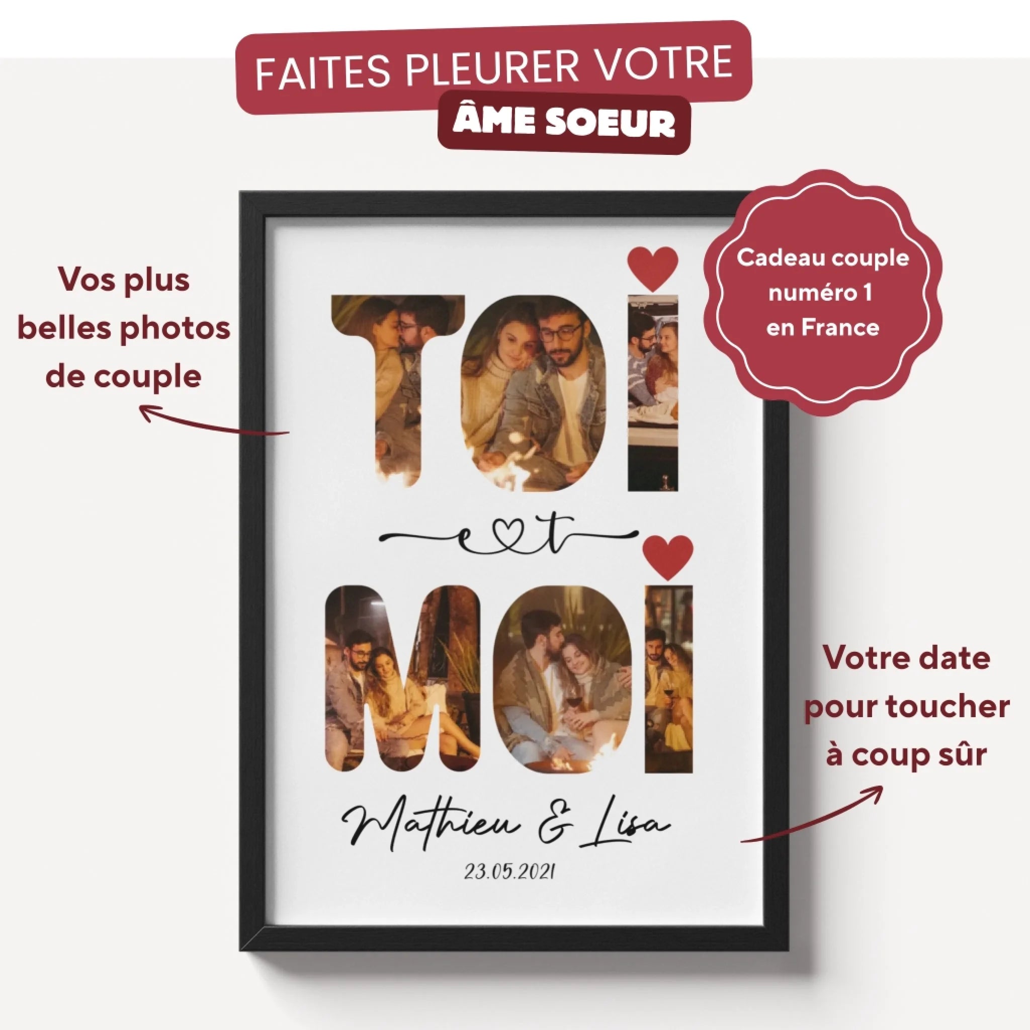 Toi & Moi - Affiche personnalisée