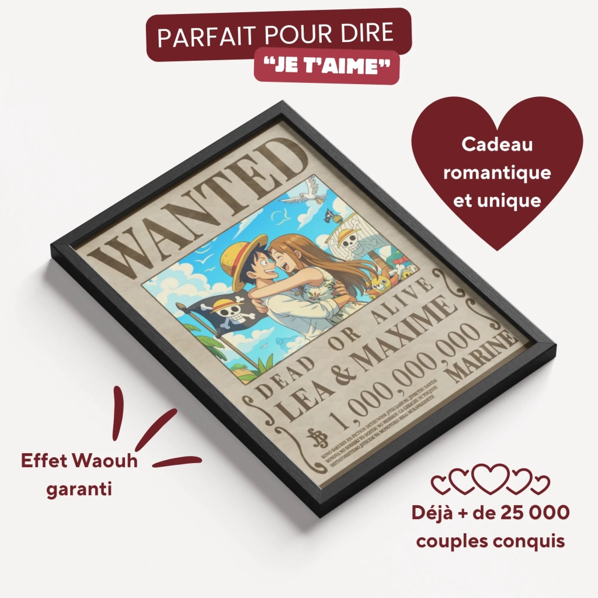 WANTED - Affiche personnalisée