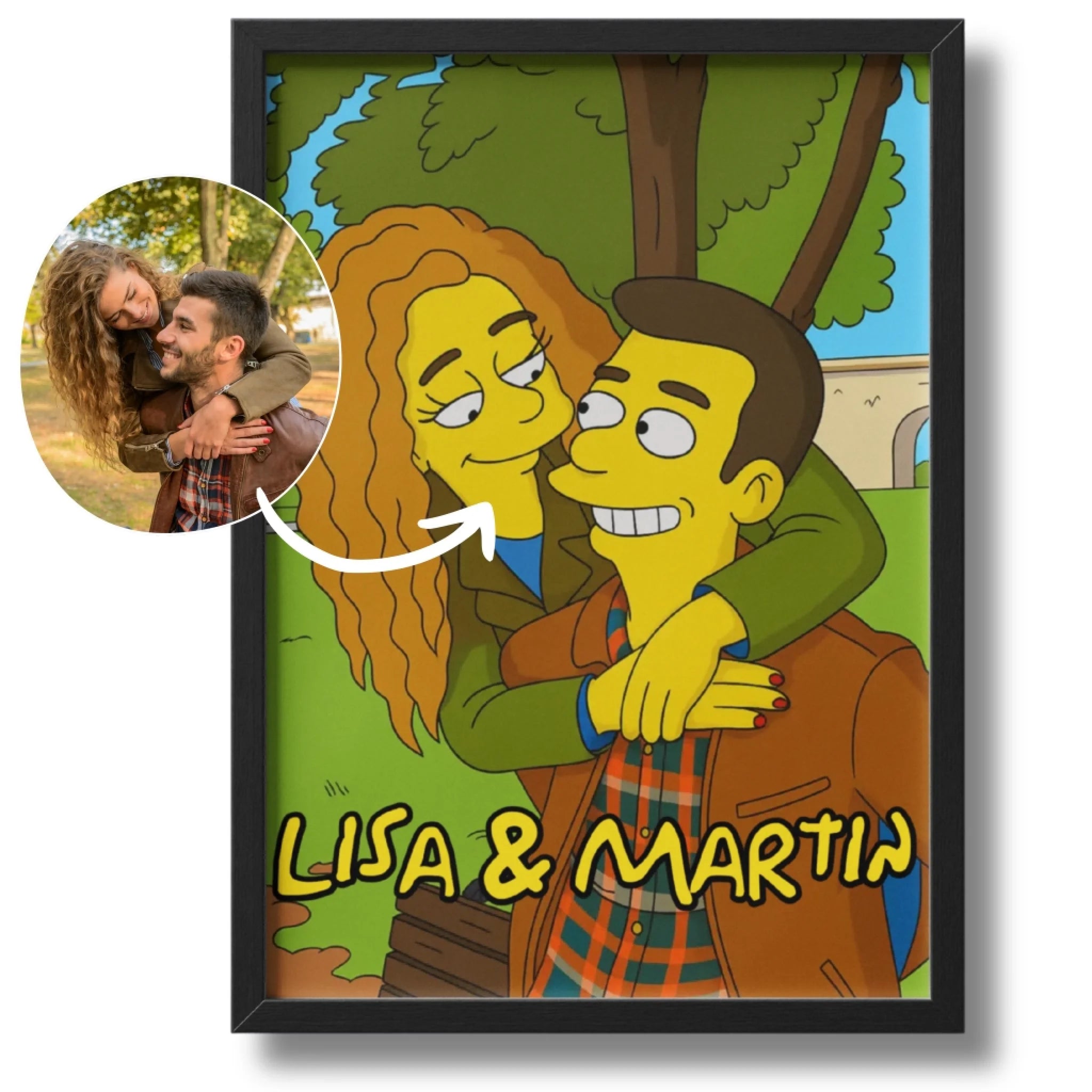 Simpson - Affiche personnalisée
