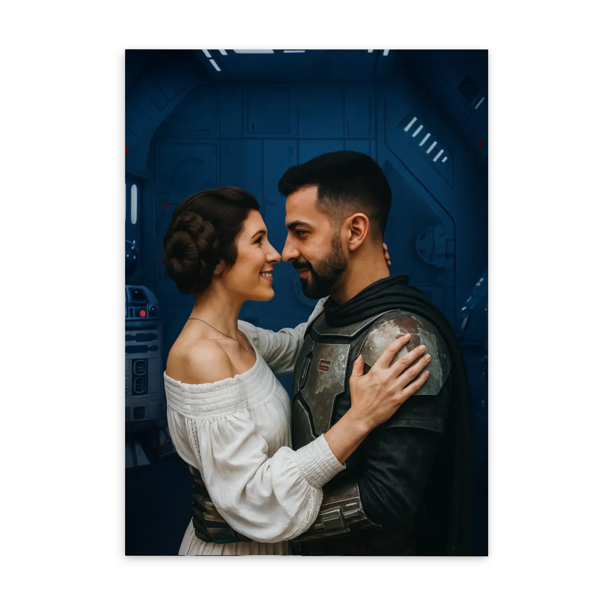 Star Wars - Affiche personnalisée Jetaimeparis France