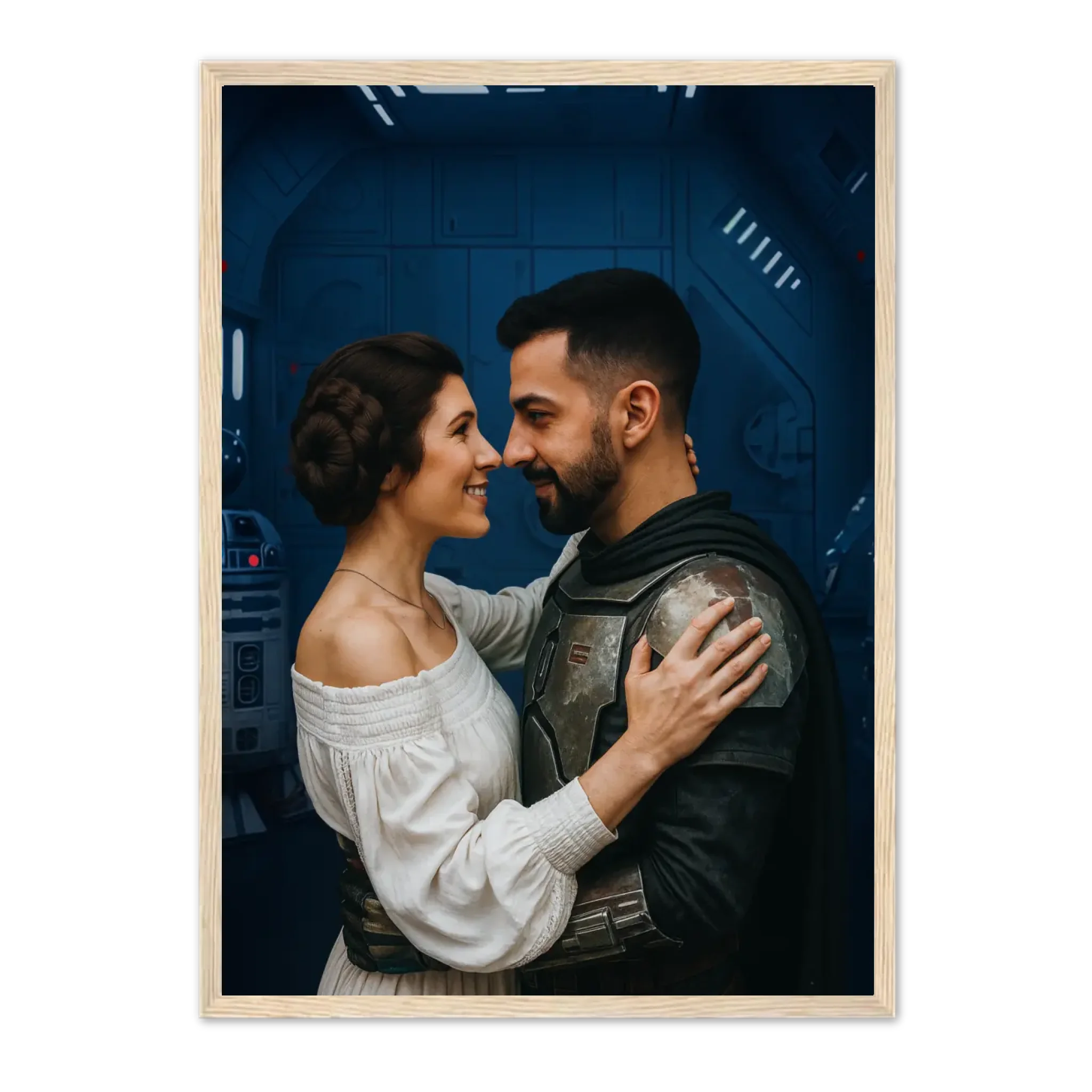 Star Wars - Affiche personnalisée Jetaimeparis France