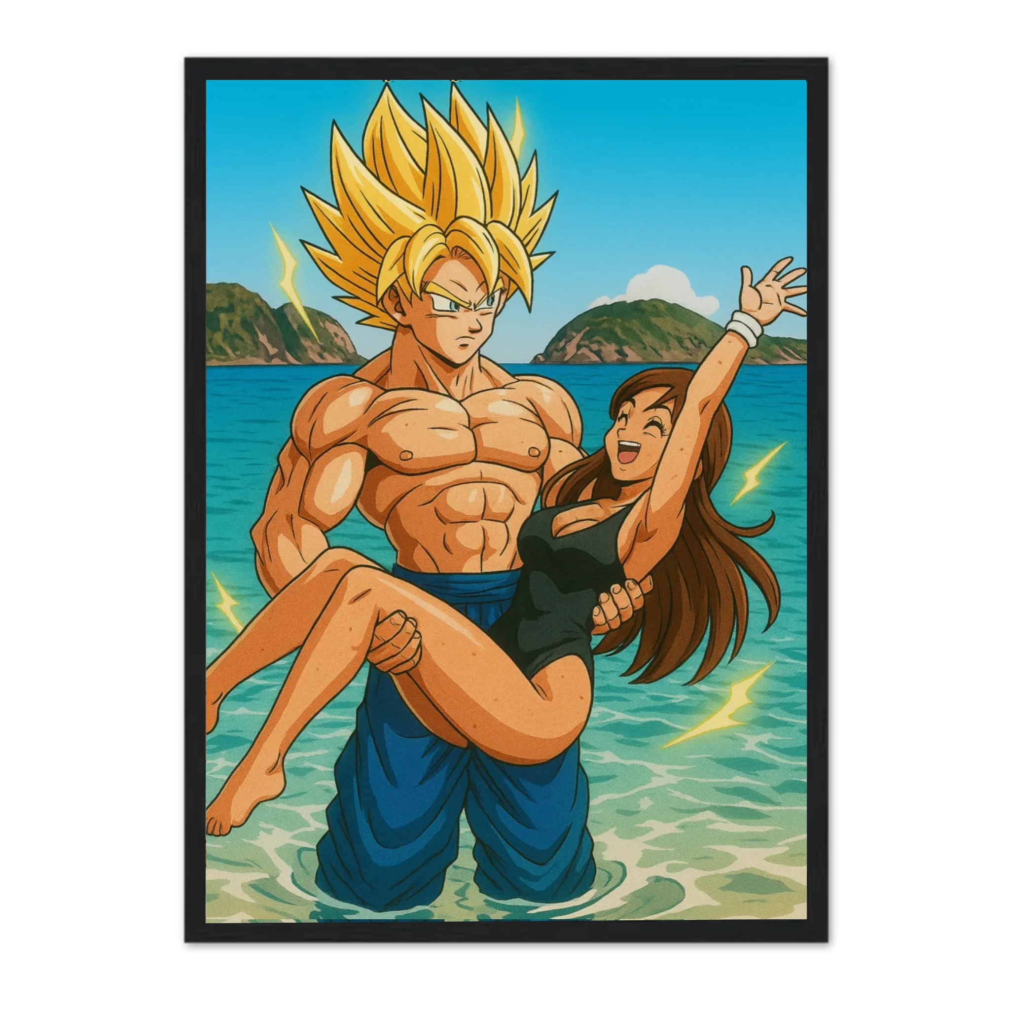 Dragon Ball Z - Affiche personnalisée