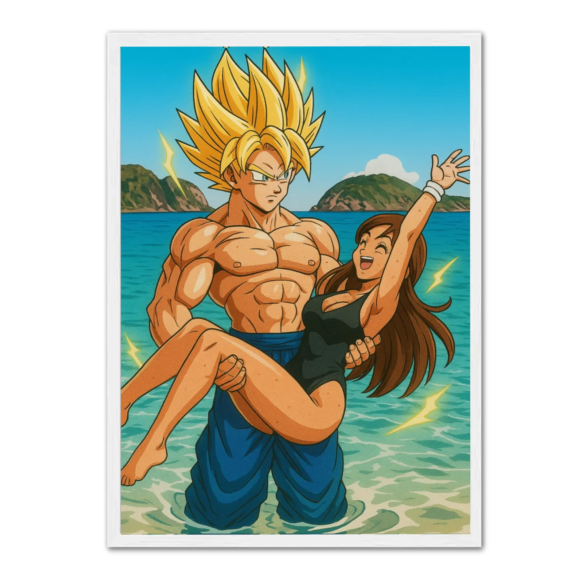 Dragon Ball Z - Affiche personnalisée