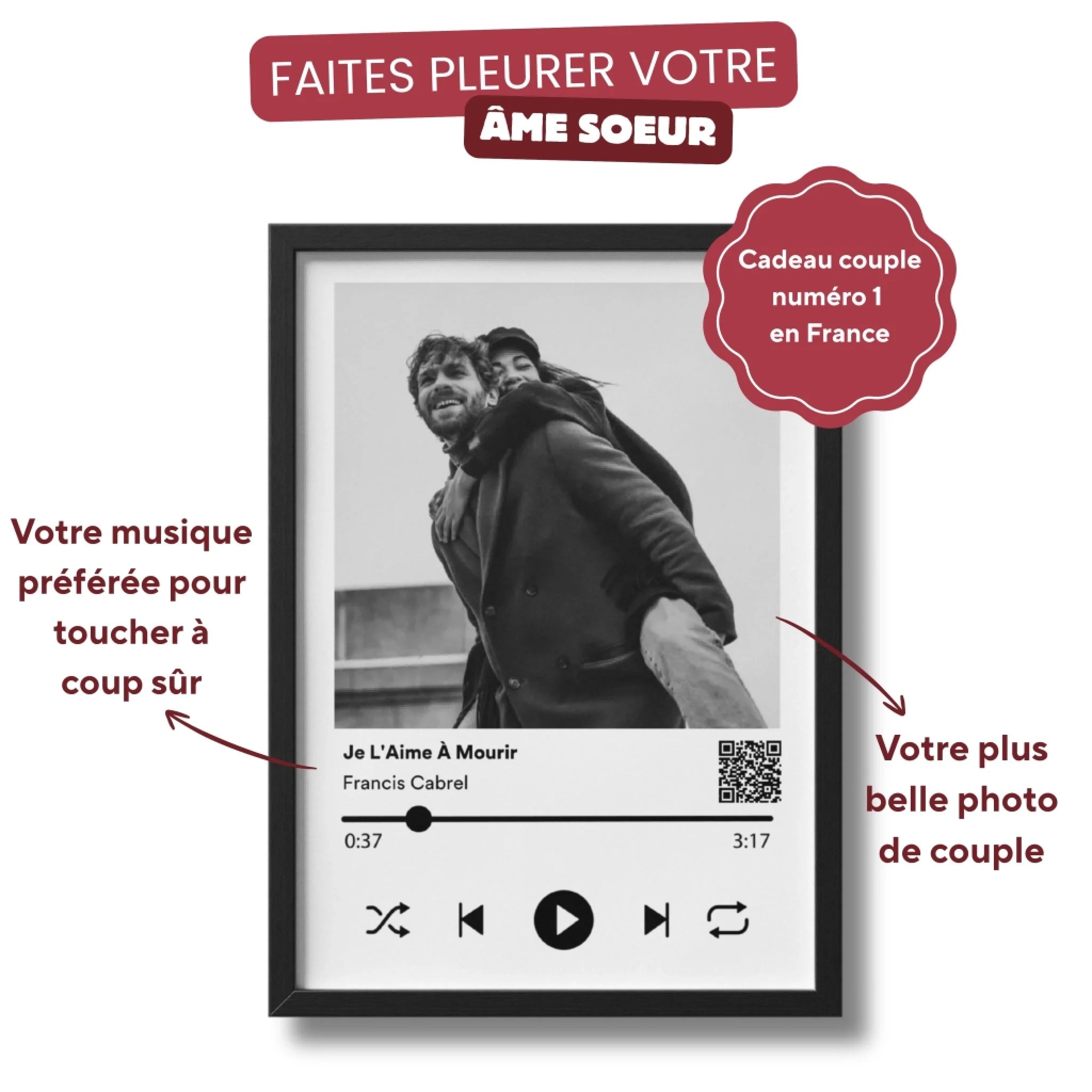 Album musique - Affiche personnalisée