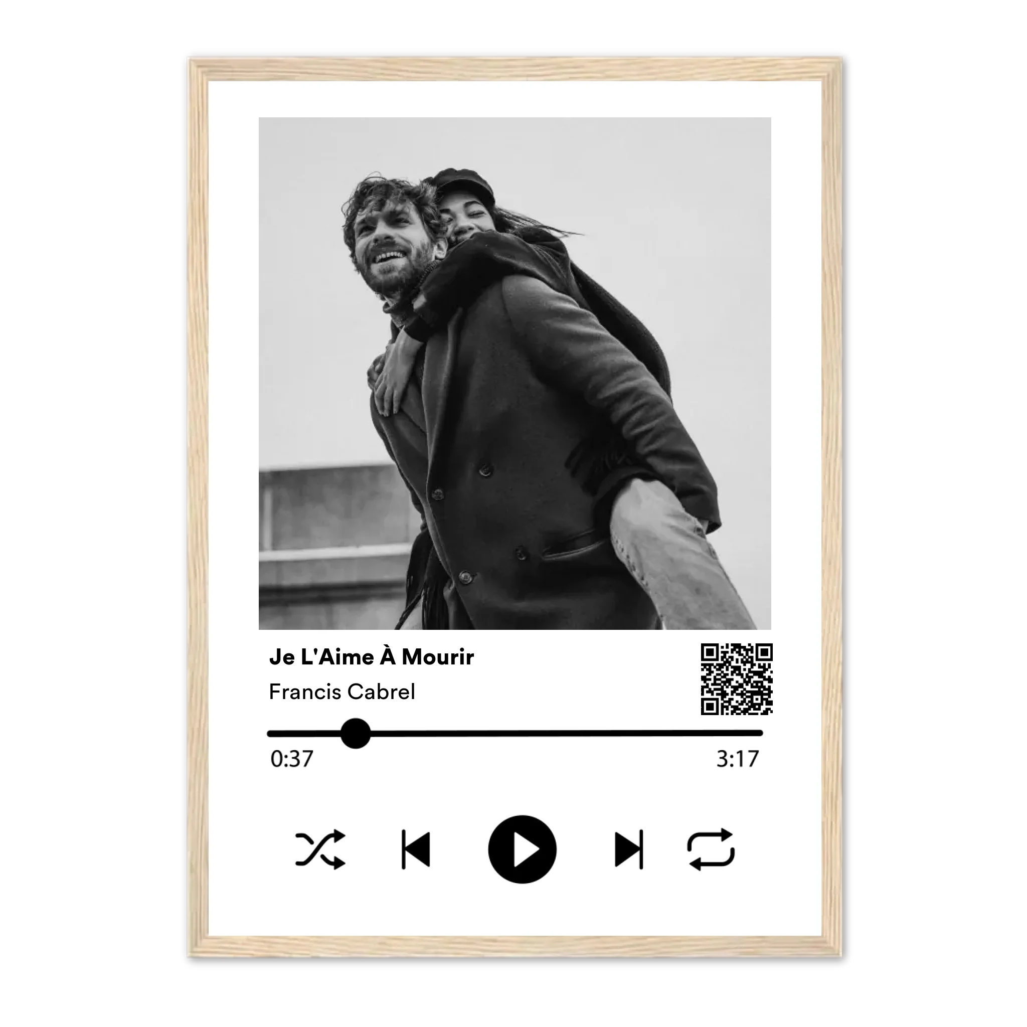 Album musique - Affiche personnalisée