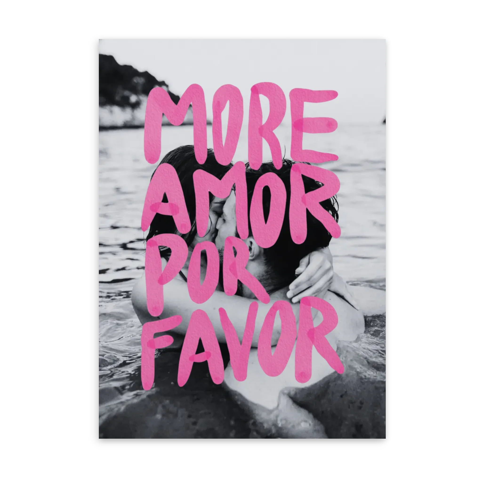 More Amor Por Favor - Affiche personnalisée