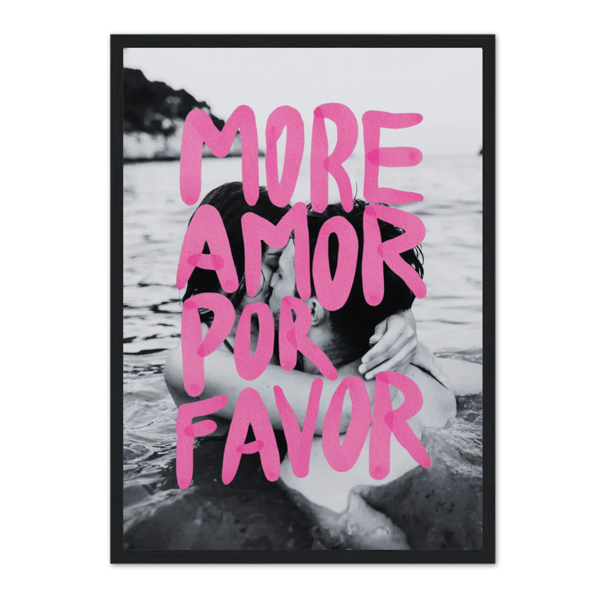 More Amor Por Favor - Affiche personnalisée