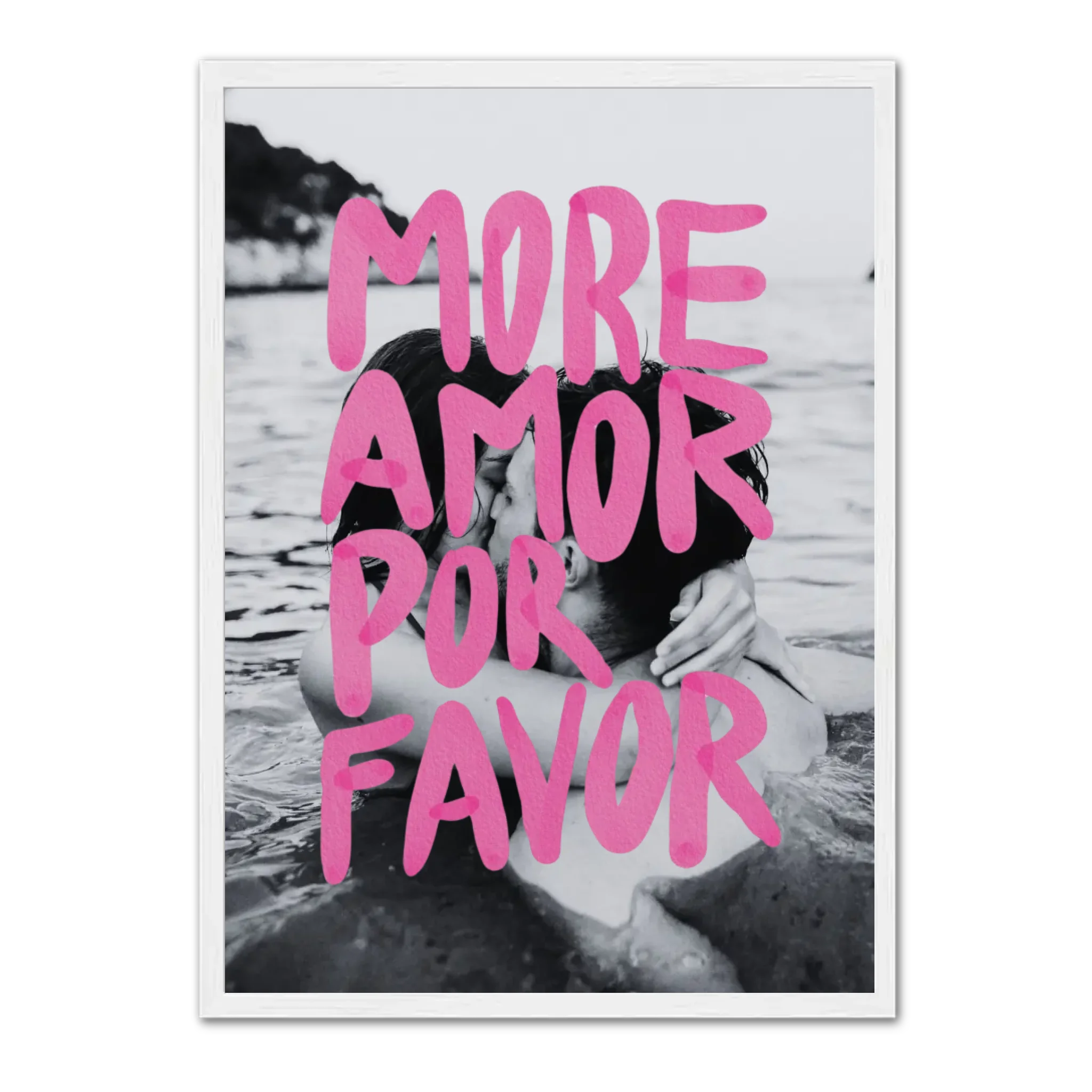 More Amor Por Favor - Affiche personnalisée