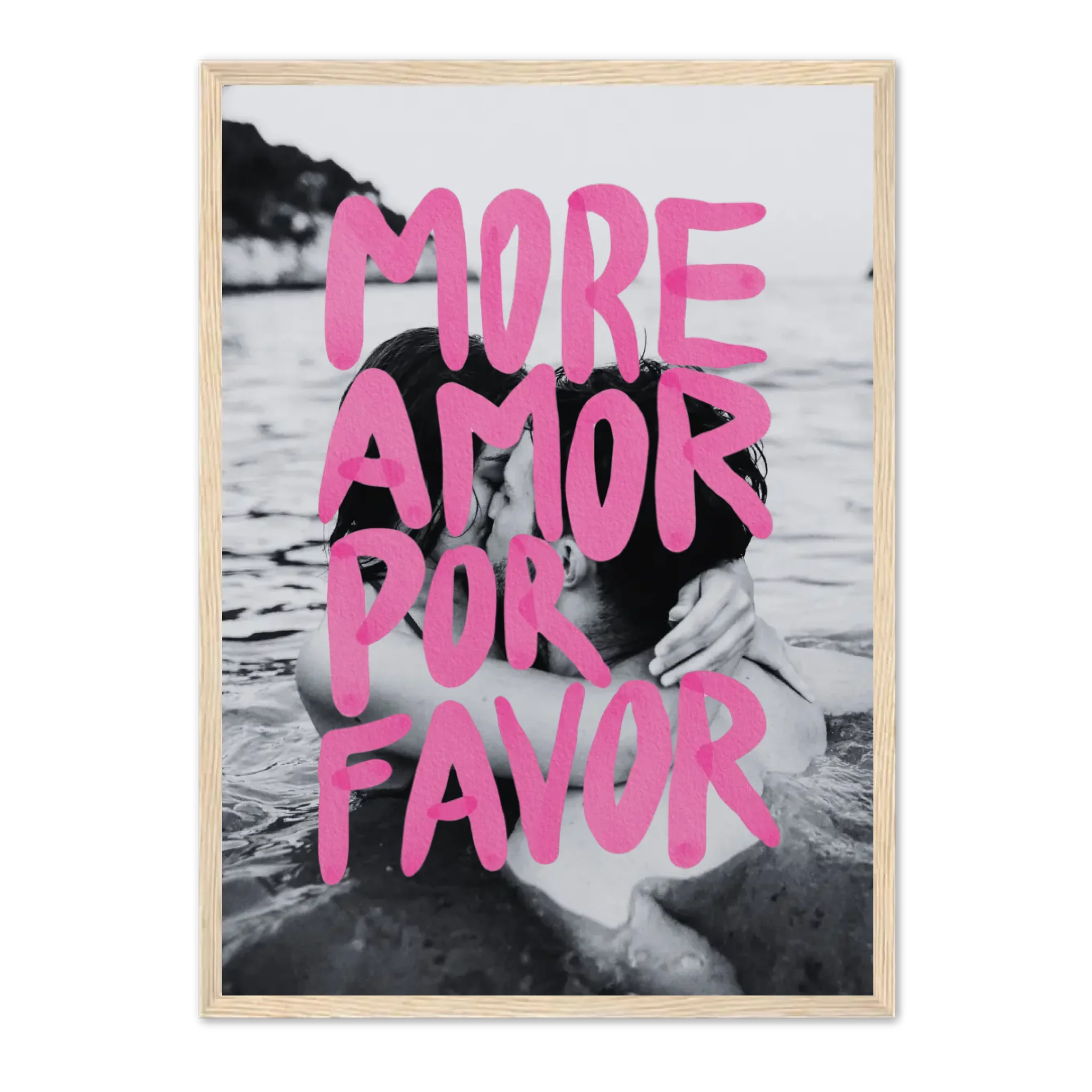 More Amor Por Favor - Affiche personnalisée