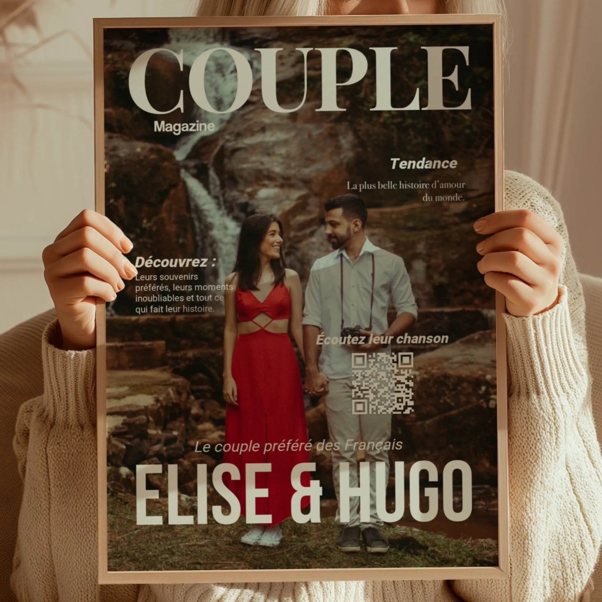 COUPLE Magazine - Affiche personnalisée