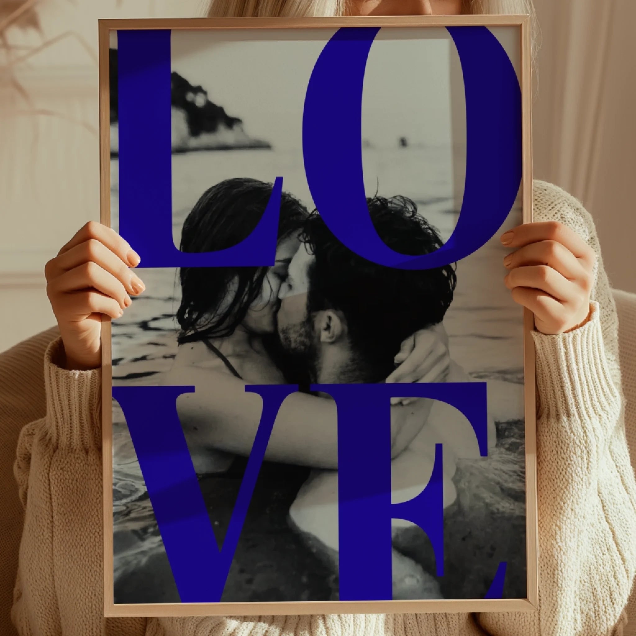 LO-VE - Affiche personnalisée