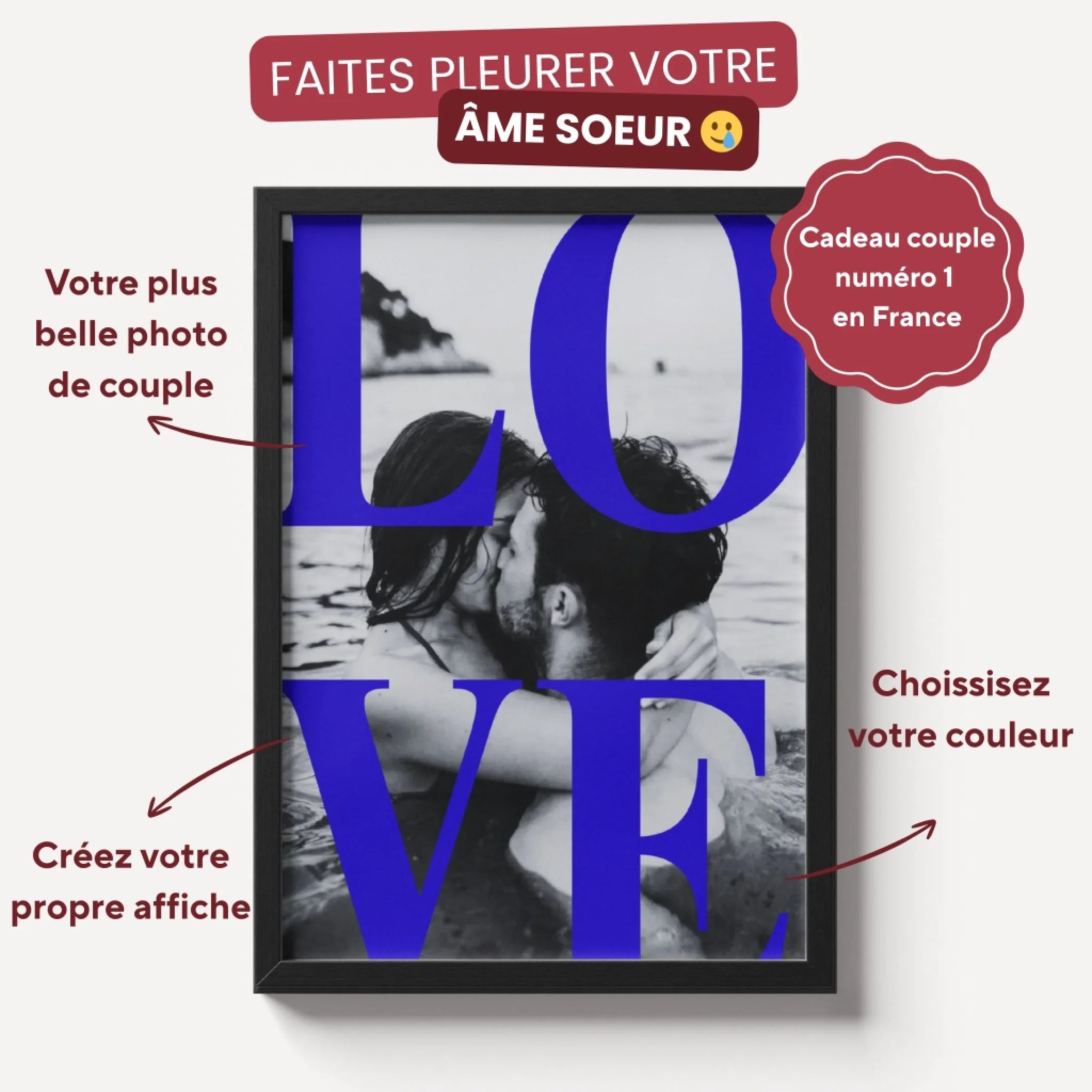 LO-VE - Affiche personnalisée