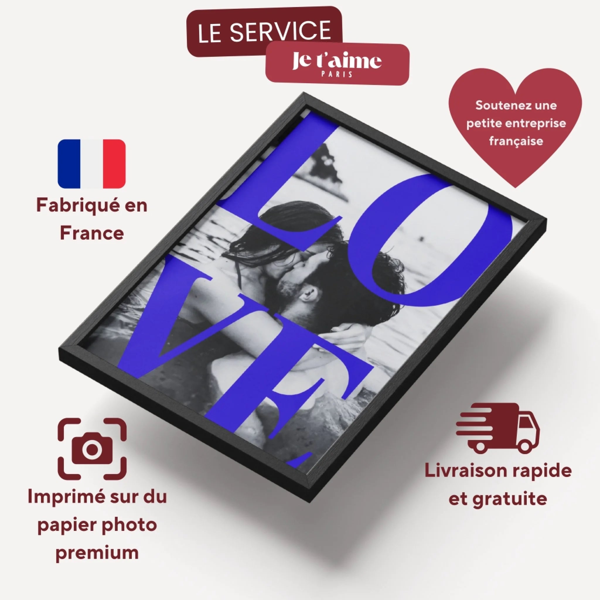 LO-VE - Affiche personnalisée