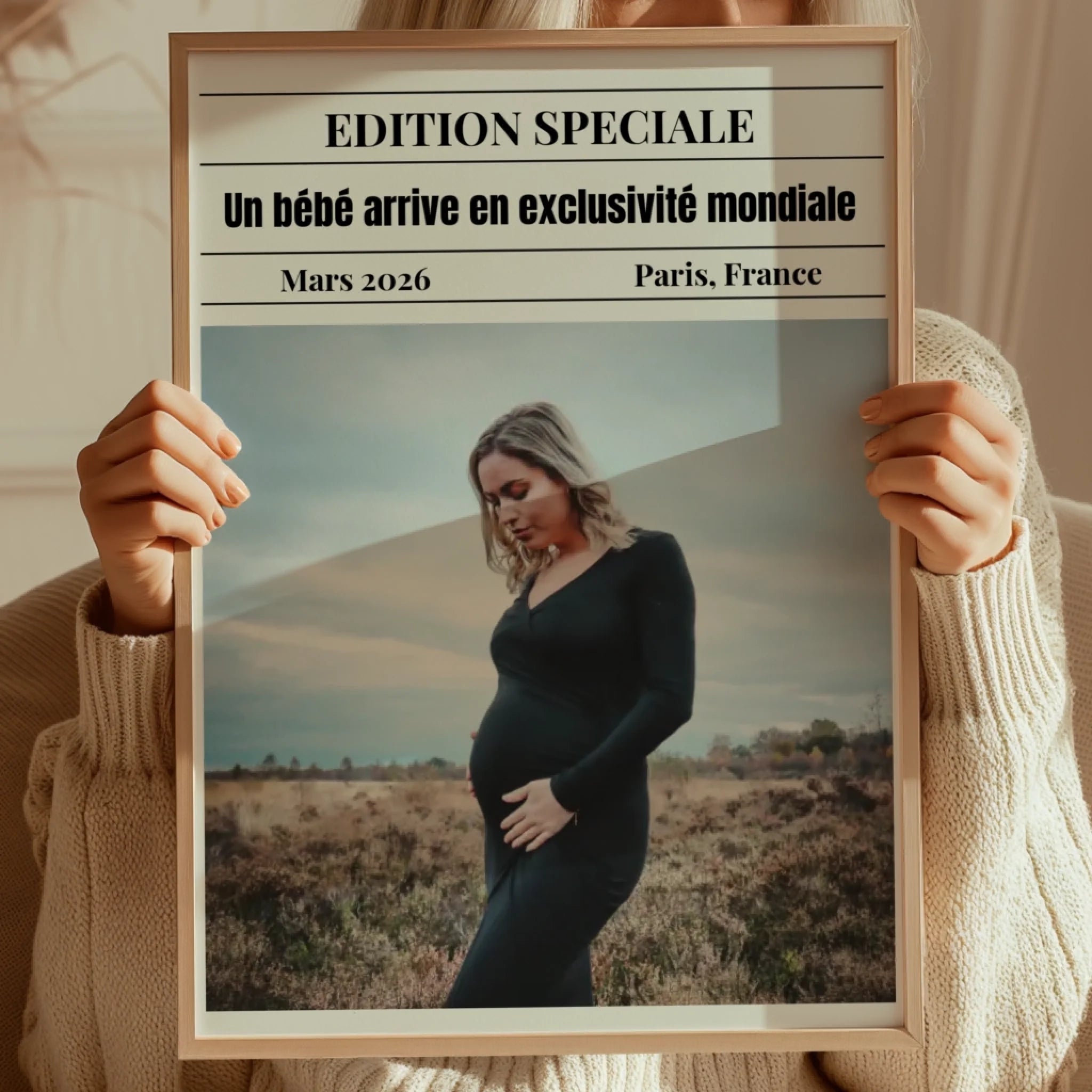Edition Spéciale Grossesse - Affiche personnalisée