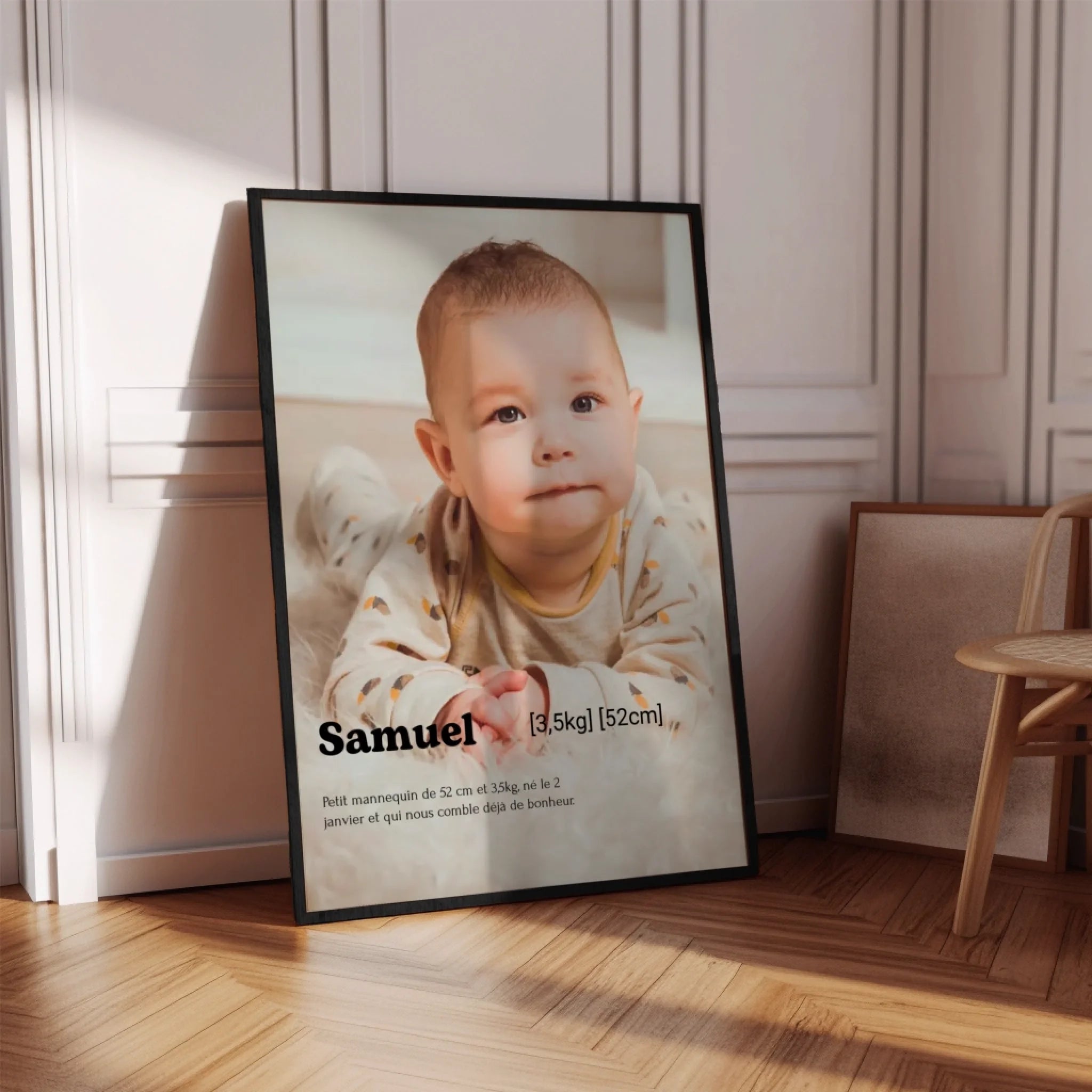 Naissance définition - Affiche personnalisée