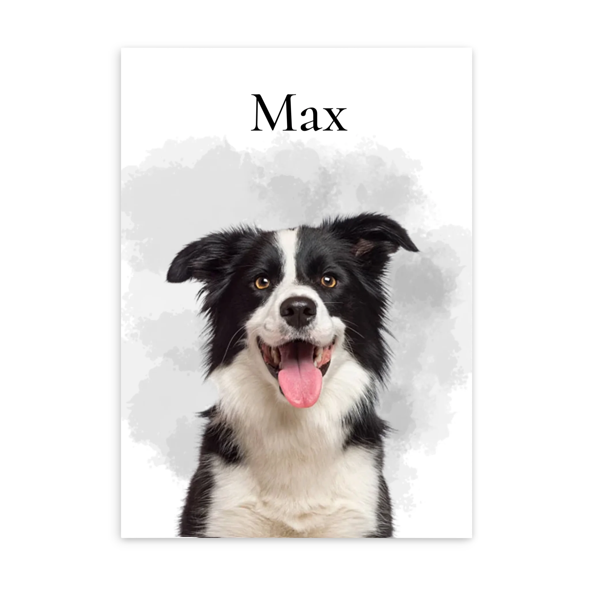 Mon petit compagnon- Affiche personnalisée Jetaimeparis France