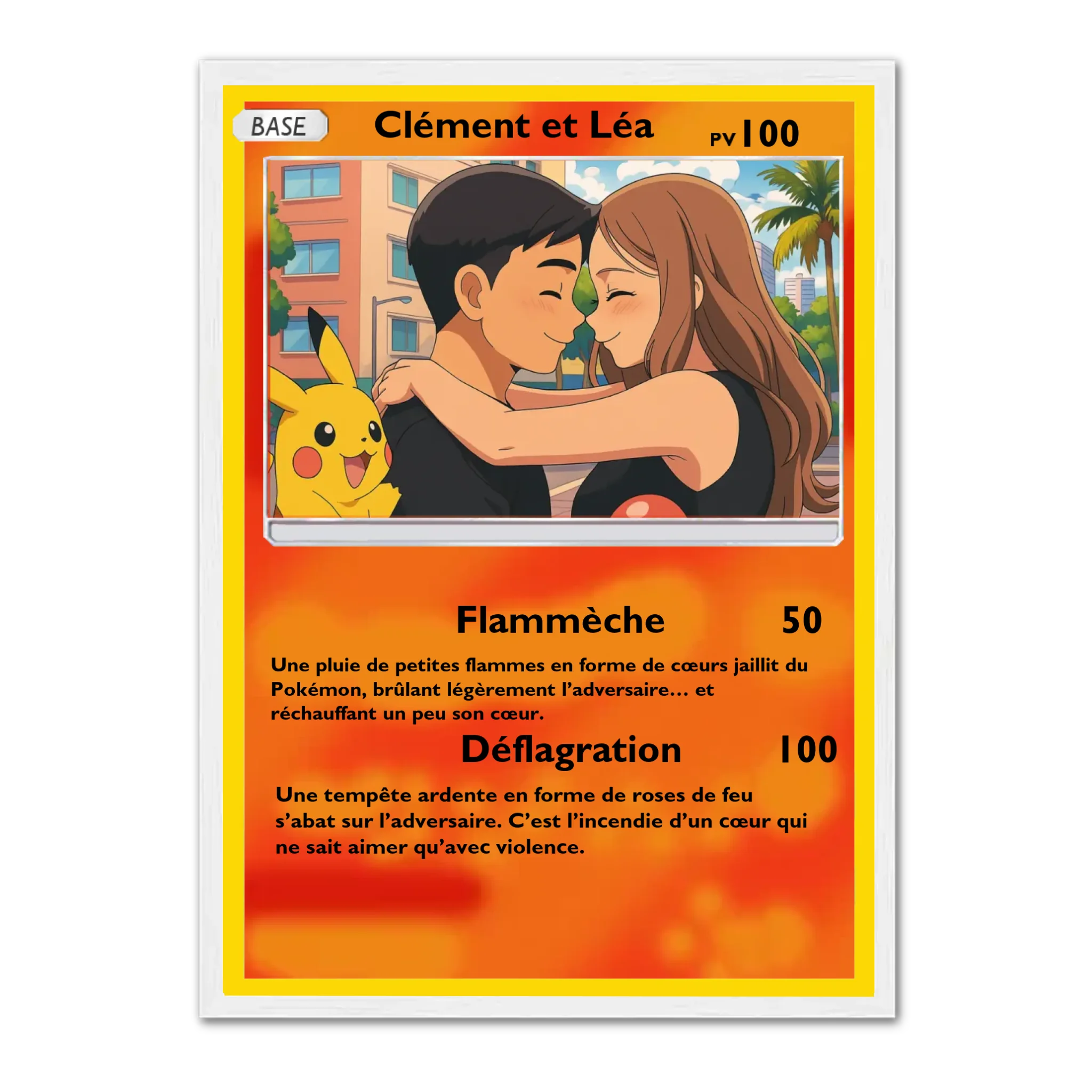 Pokemon - Affiche personnalisée Jetaimeparis France
