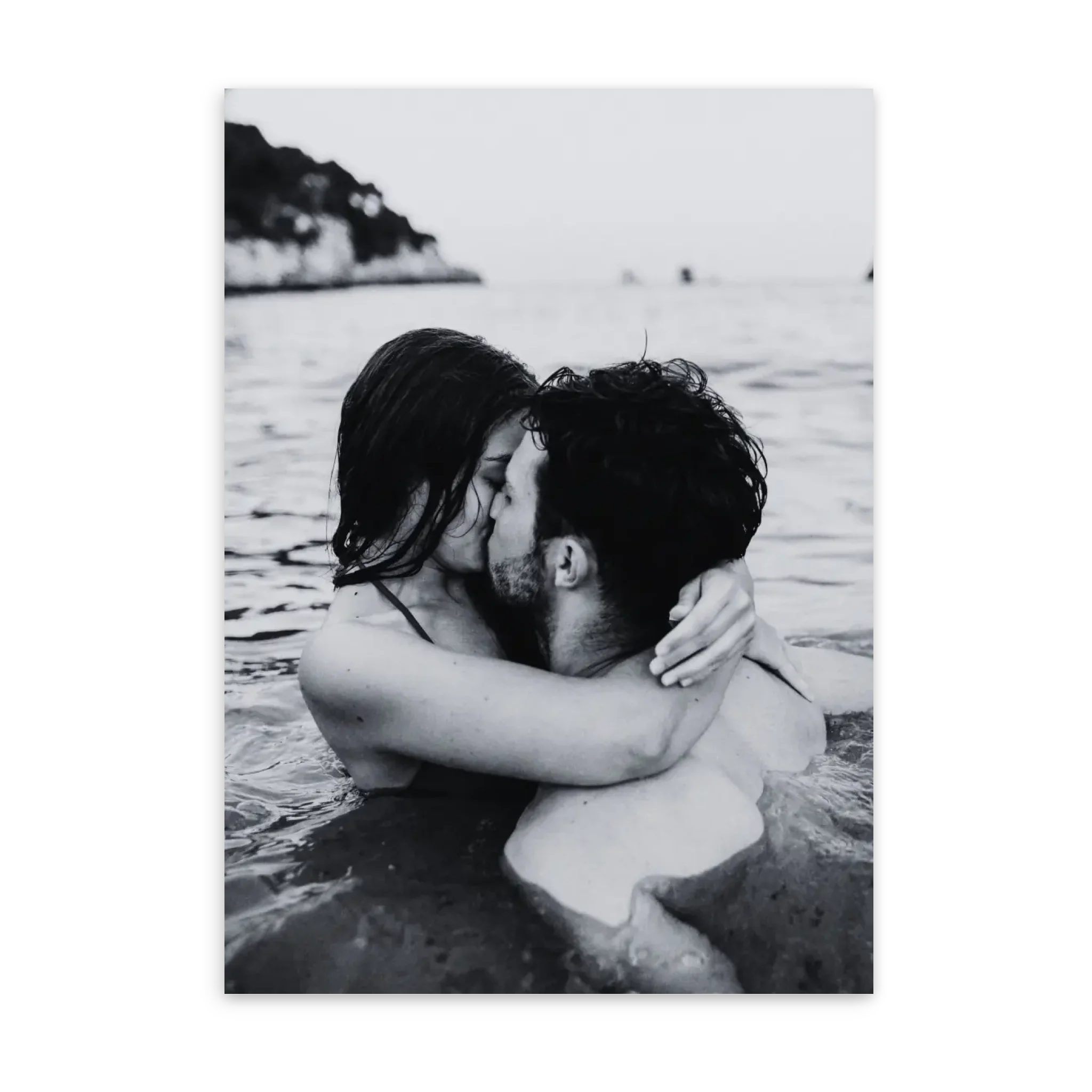 Good Vibes Only - Affiche personnalisée Jetaimeparis France